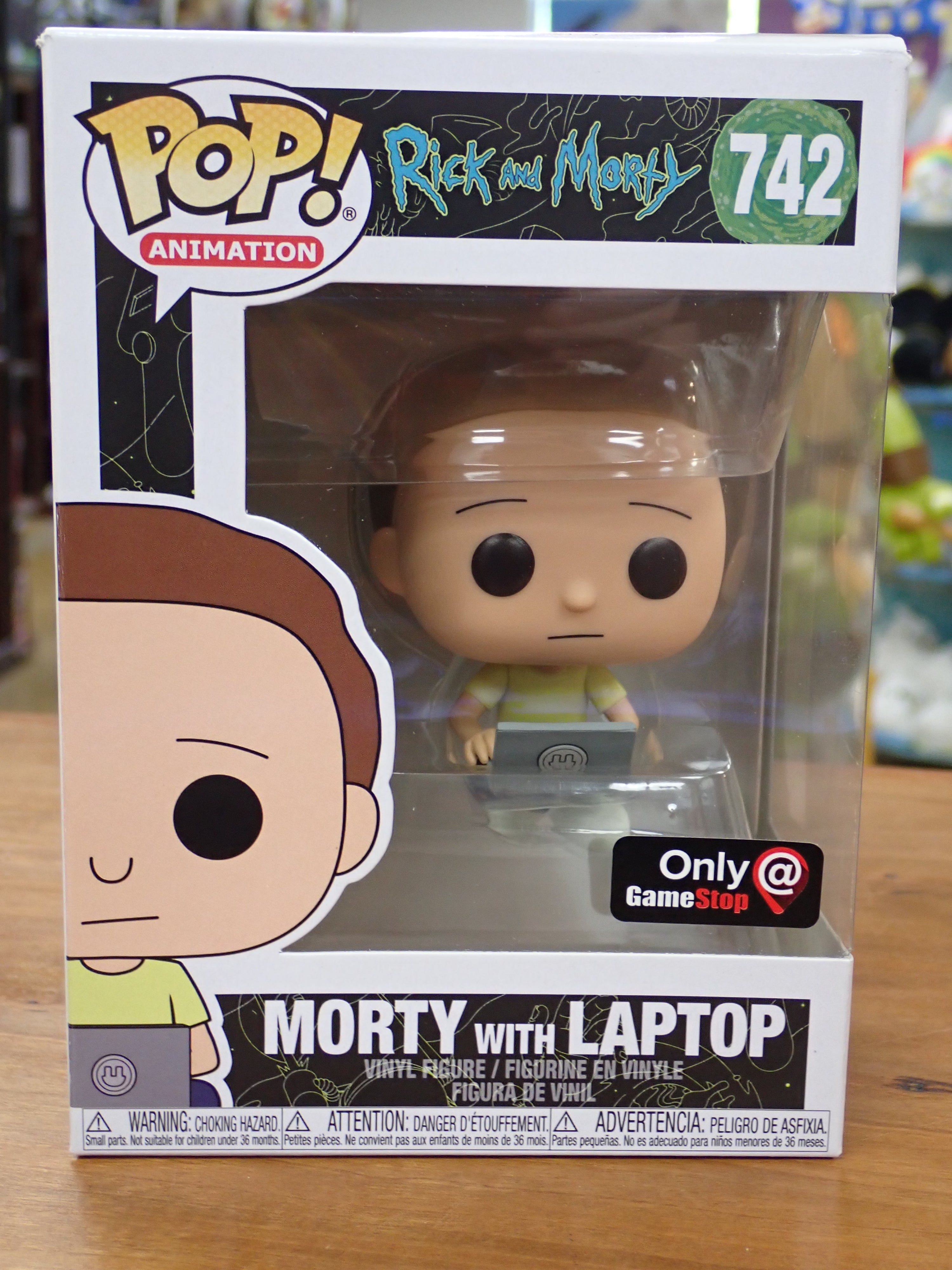 Morty with Laptop - POP! #742