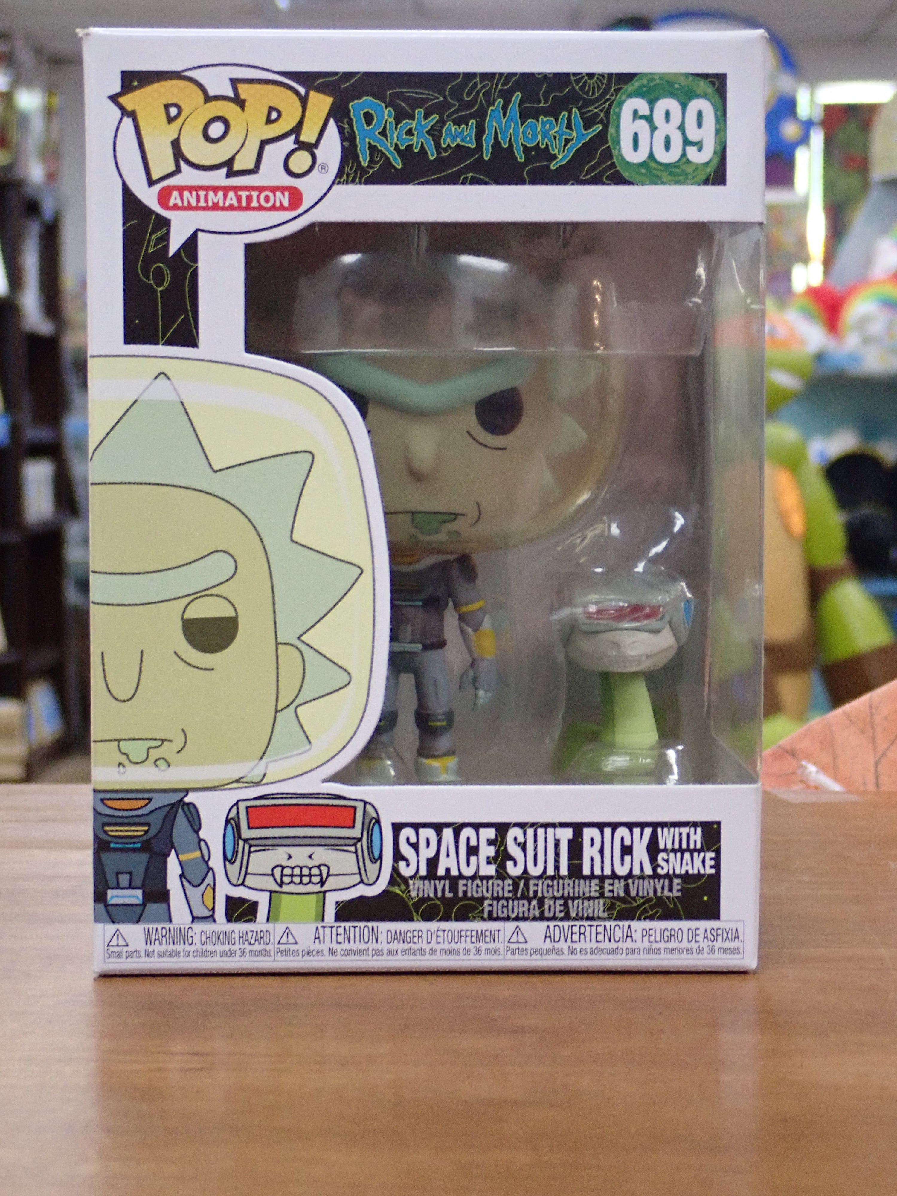 Space Suit Rick with Snake - POP! #689