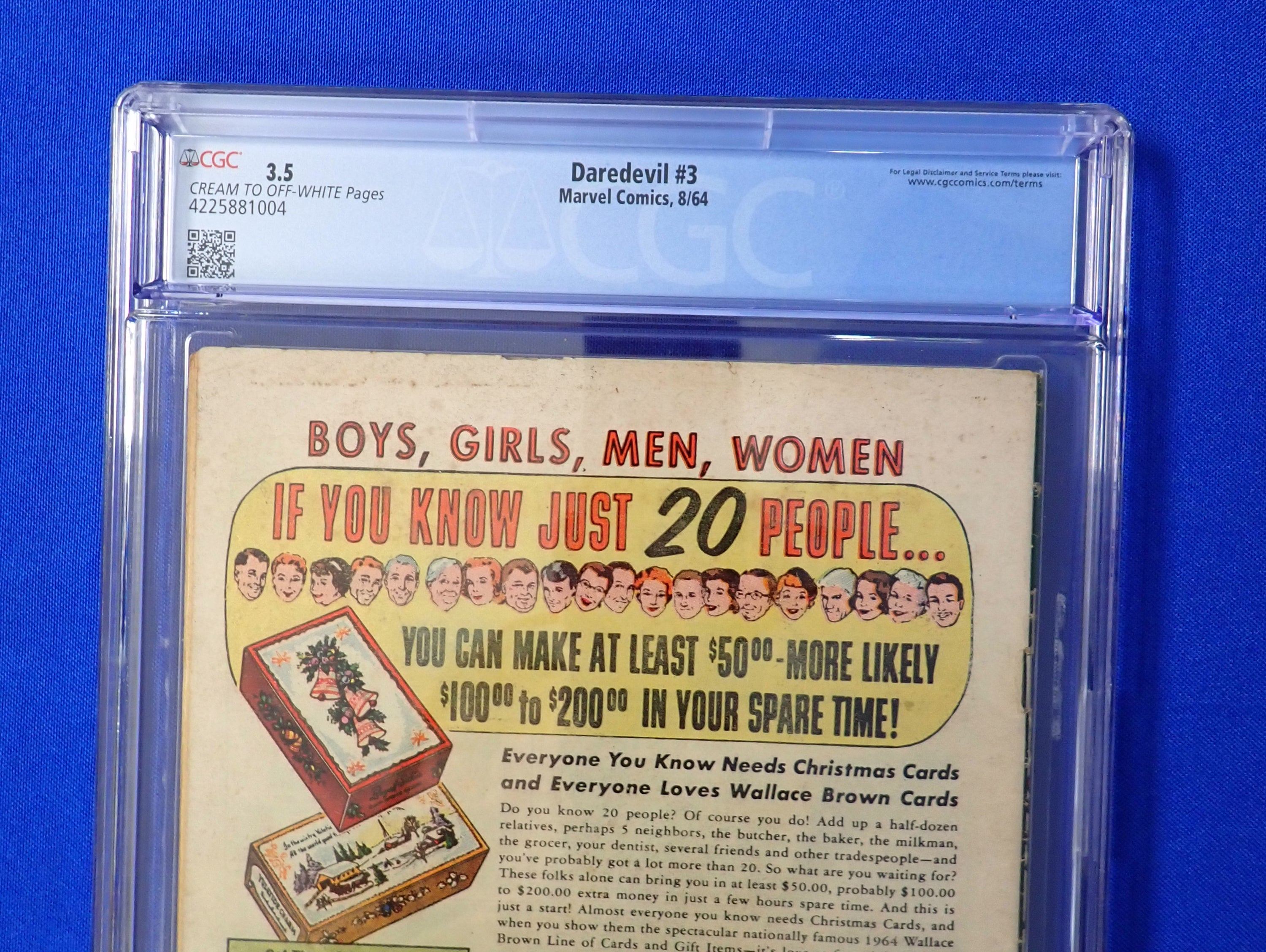 Daredevil #3 (1964) - CGC 3.5 - 1st Owl