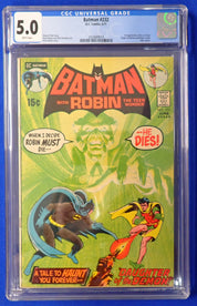Batman #232 (1971) - CGC 5.0 - 1st Ra's al Ghul