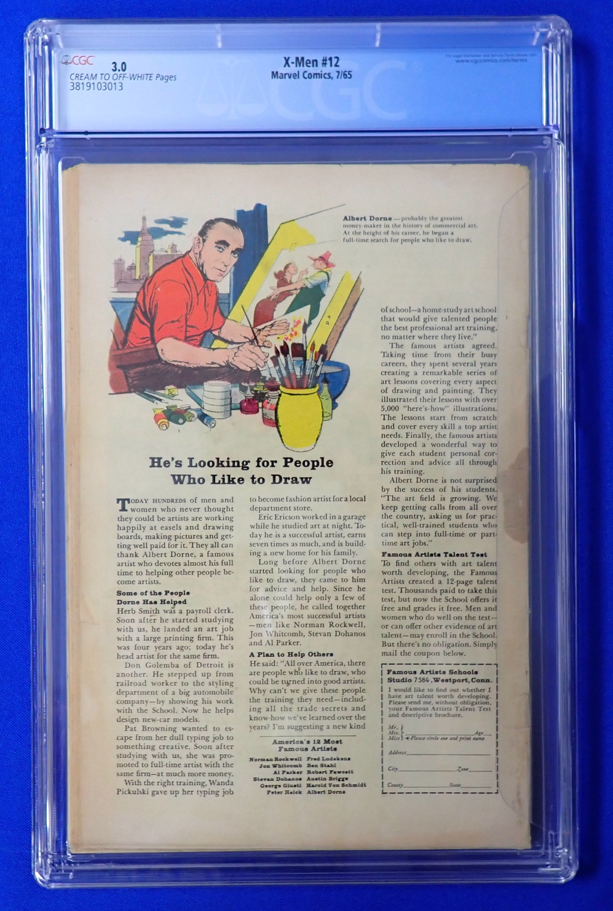 X-Men #12 (1965) - CGC 3.0 - 1st Juggernaut