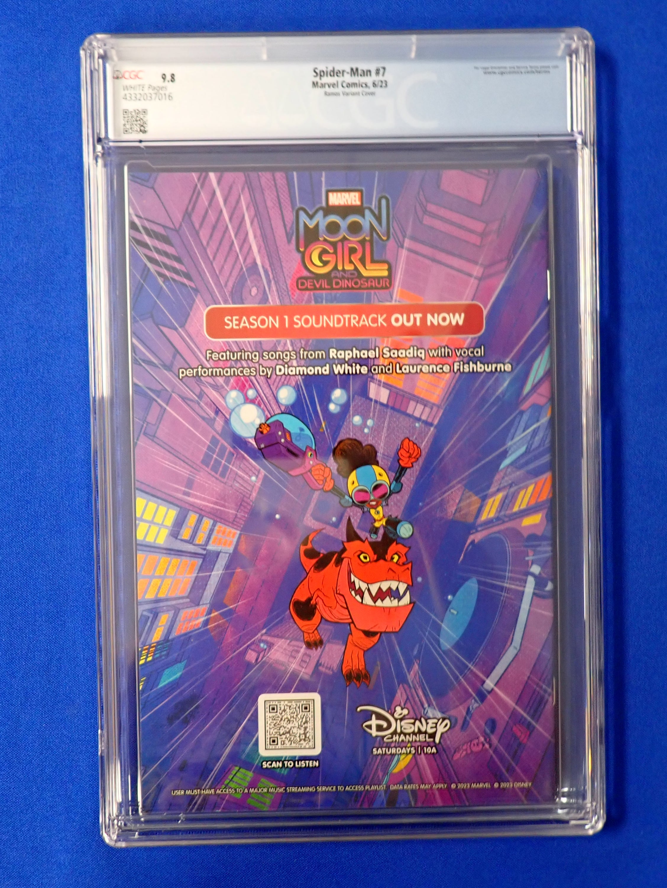 Spider-Man #7 (2023) Ramos Variant CGC 9.8 - 1st Spider-Boy