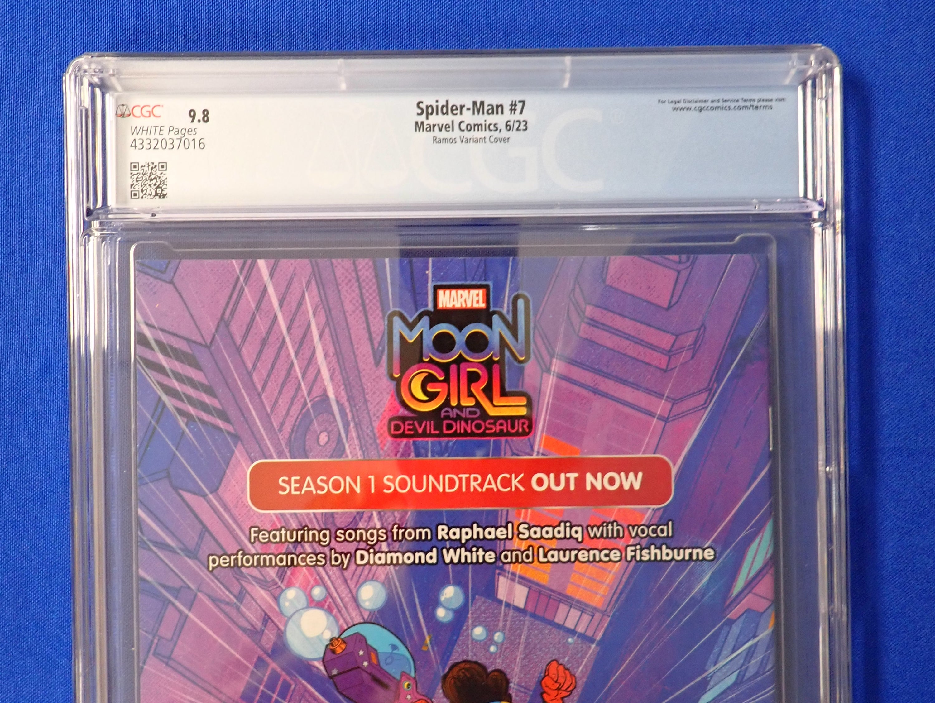 Spider-Man #7 (2023) Ramos Variant CGC 9.8 - 1st Spider-Boy