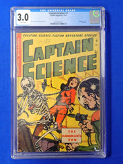 Captain Science #7 (1951) - CGC 3.0