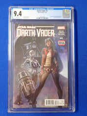Darth Vader #3 (2015) - CGC 9.4 - 1st Aphra