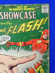 Showcase #8 (1957) - FR (1.0) - 2nd Flash - Low grade + Tape on cover