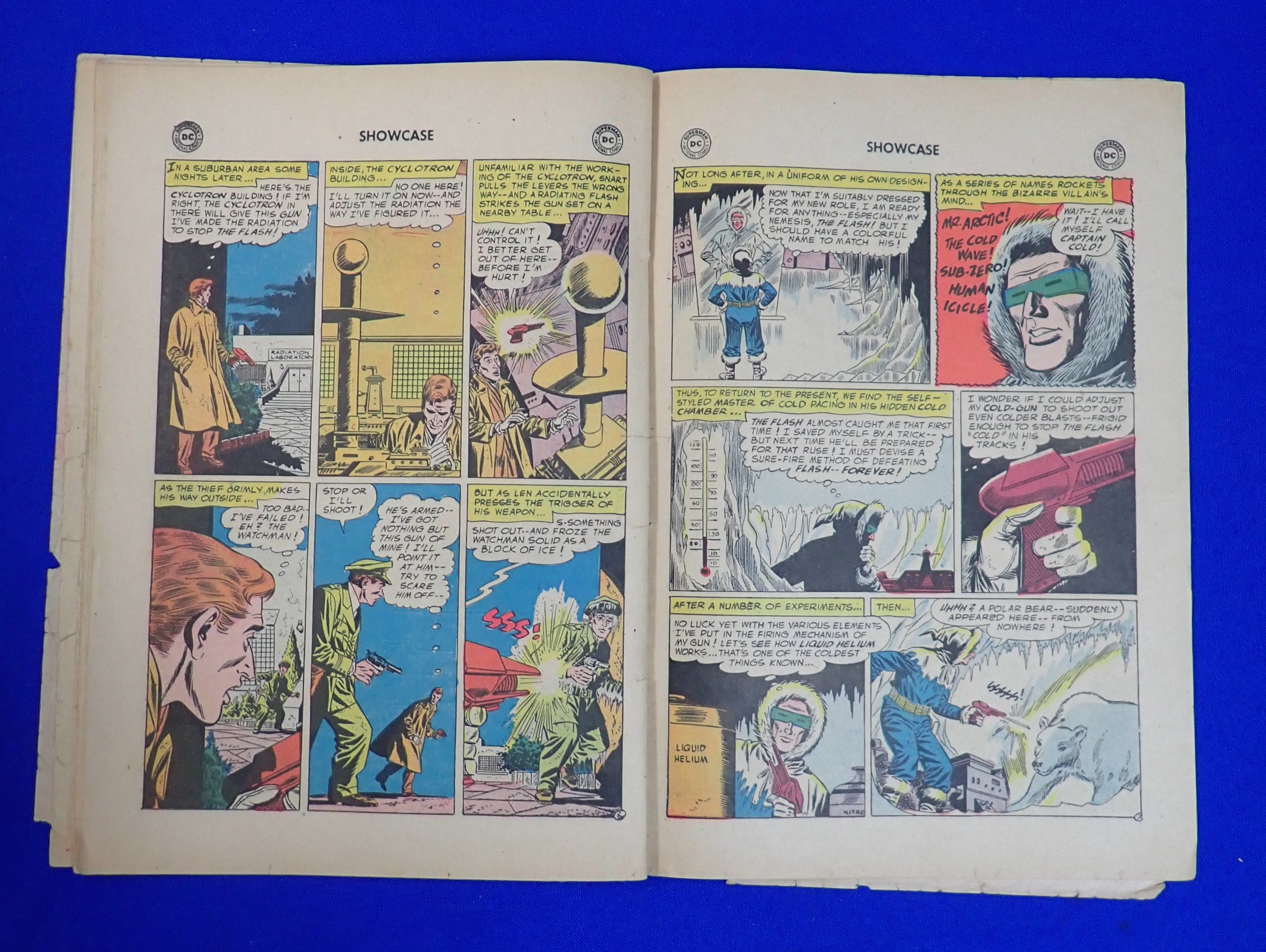 Showcase #8 (1957) - FR (1.0) - 2nd Flash - Low grade + Tape on cover