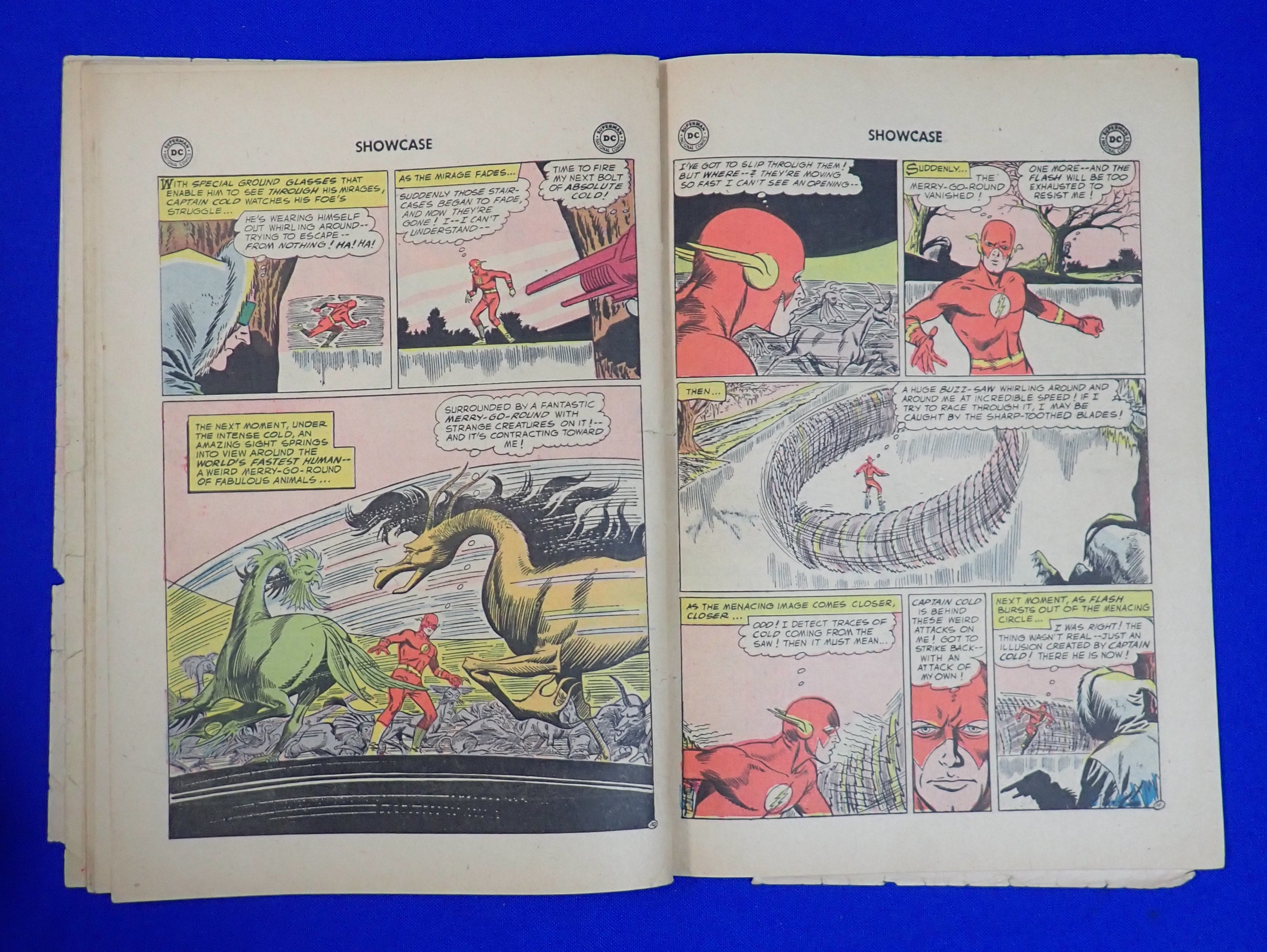 Showcase #8 (1957) - FR (1.0) - 2nd Flash - Low grade + Tape on cover