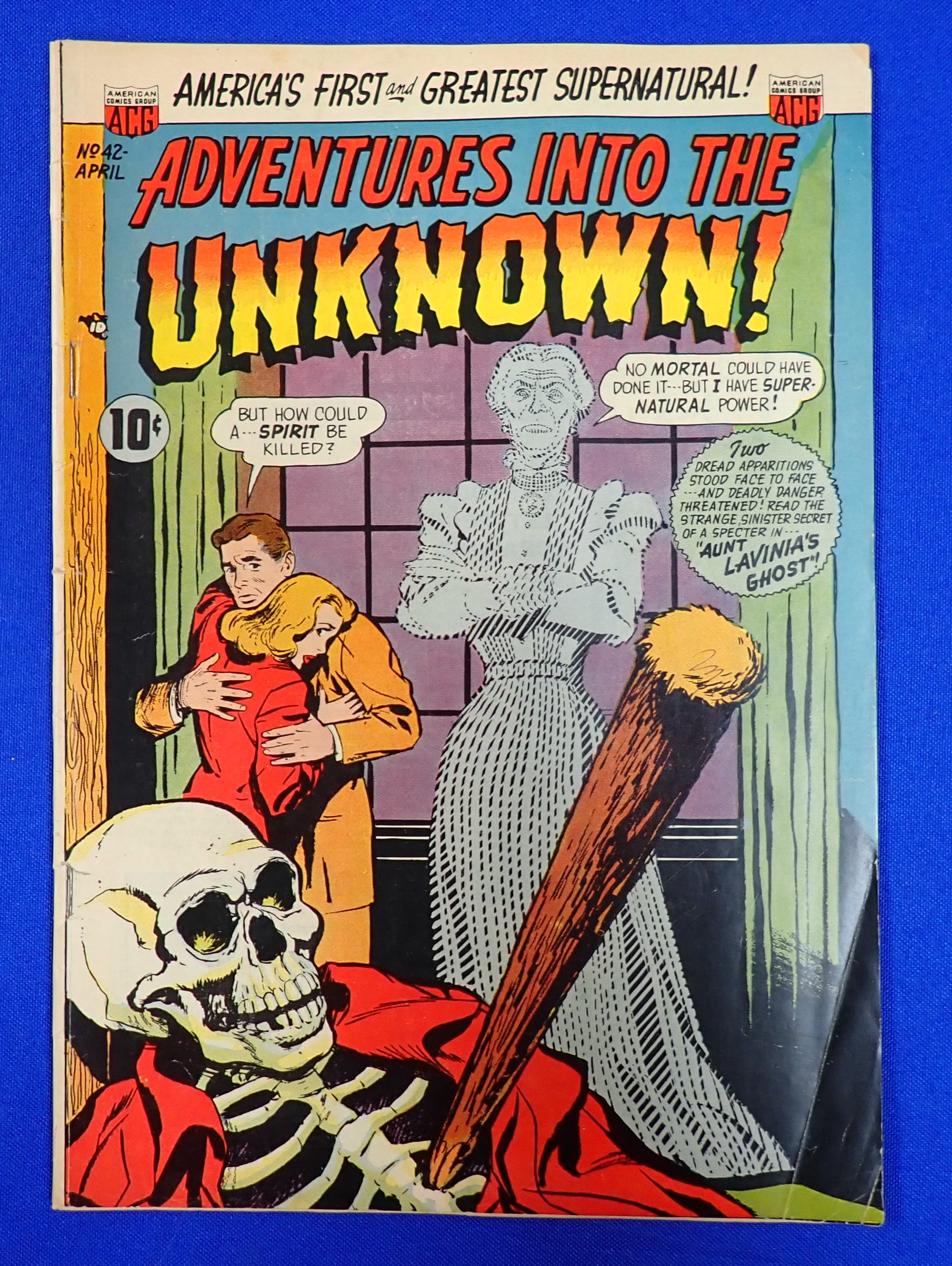 Adventures Into the Unknown #42 (1953) - VG+ (4.5)