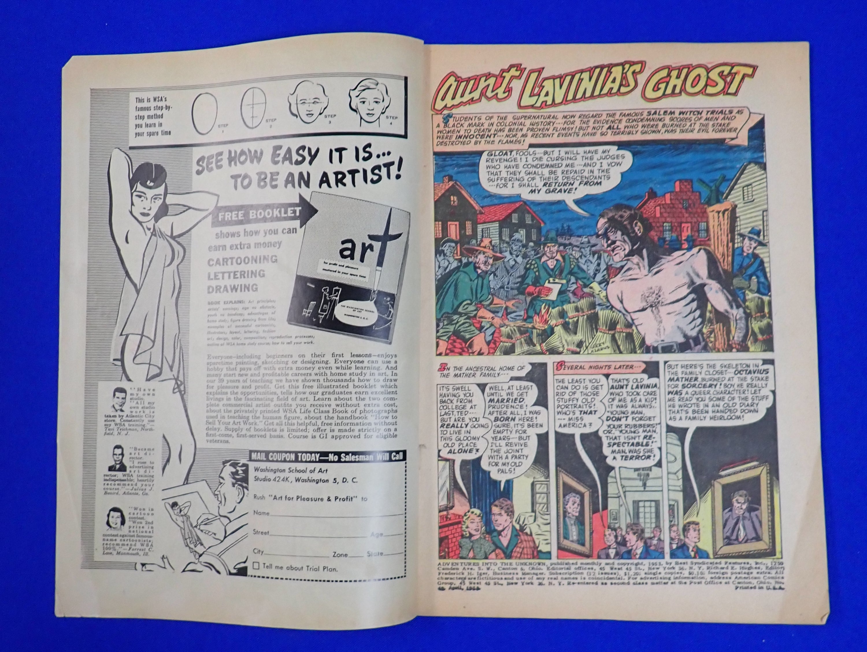 Adventures Into the Unknown #42 (1953) - VG+ (4.5)