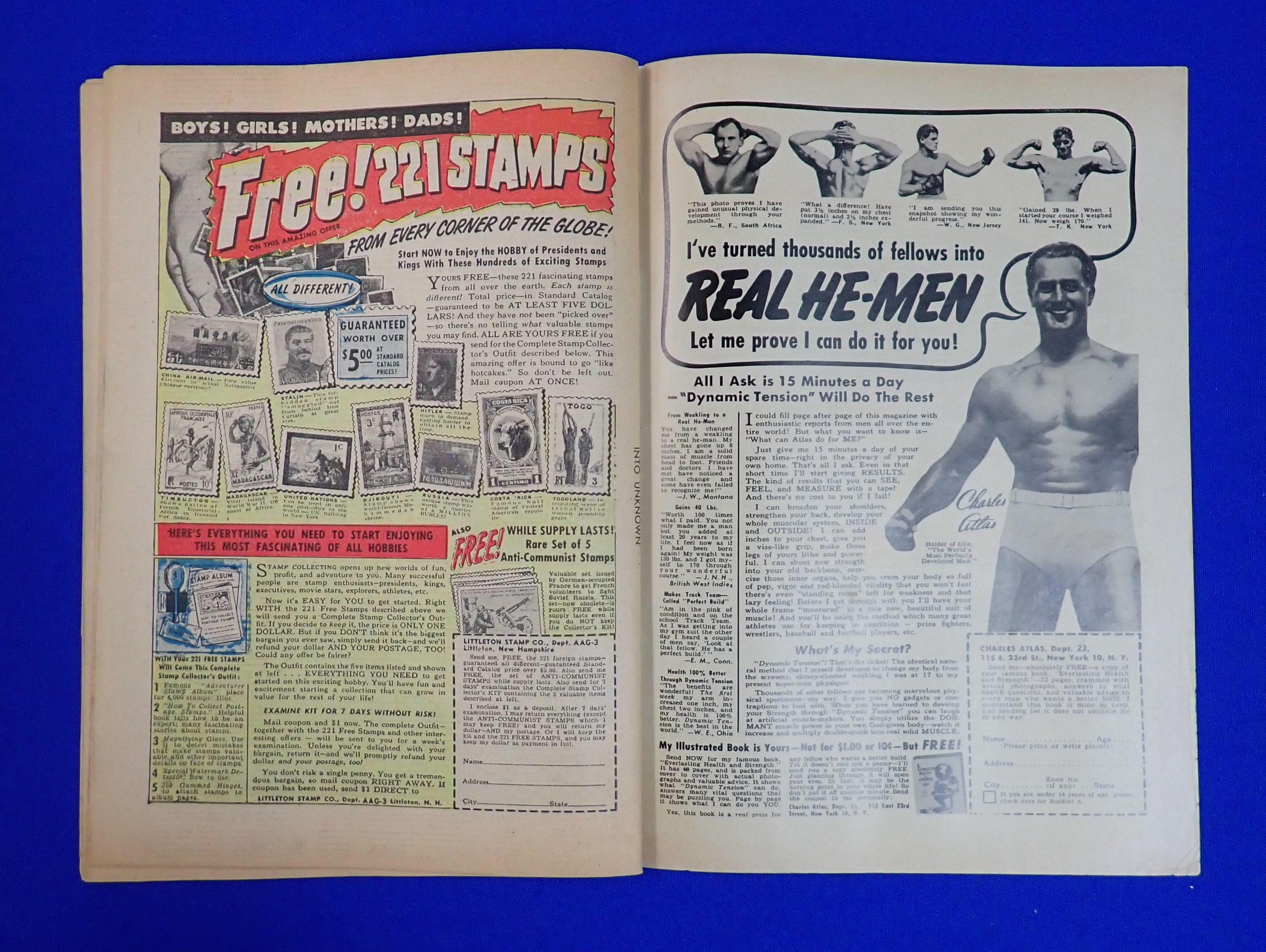 Adventures Into the Unknown #42 (1953) - VG+ (4.5)