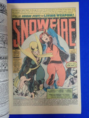 Iron Fist #14 (1977) - VF- (7.5) - 1st Sabretooth