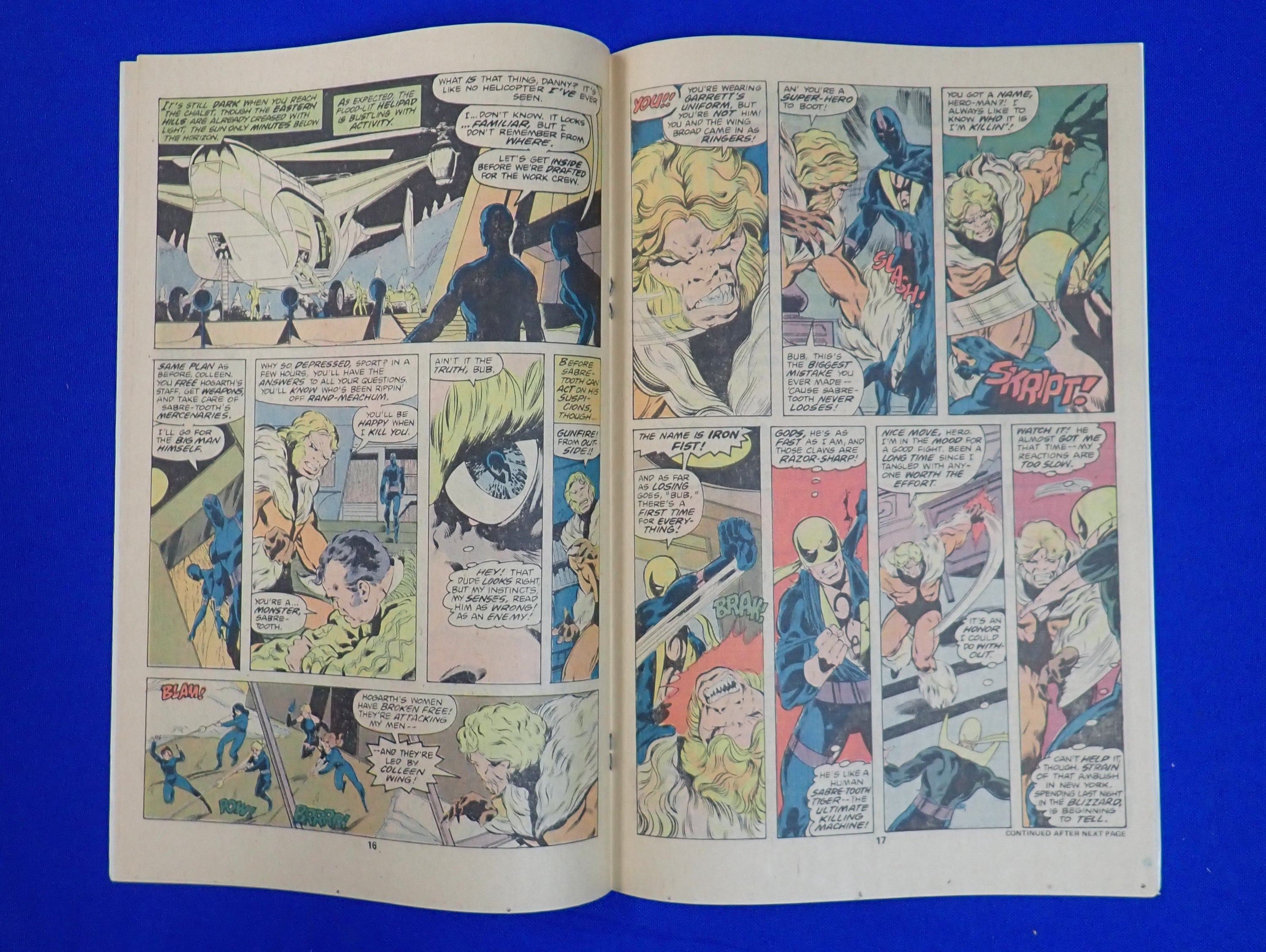 Iron Fist #14 (1977) - VF- (7.5) - 1st Sabretooth