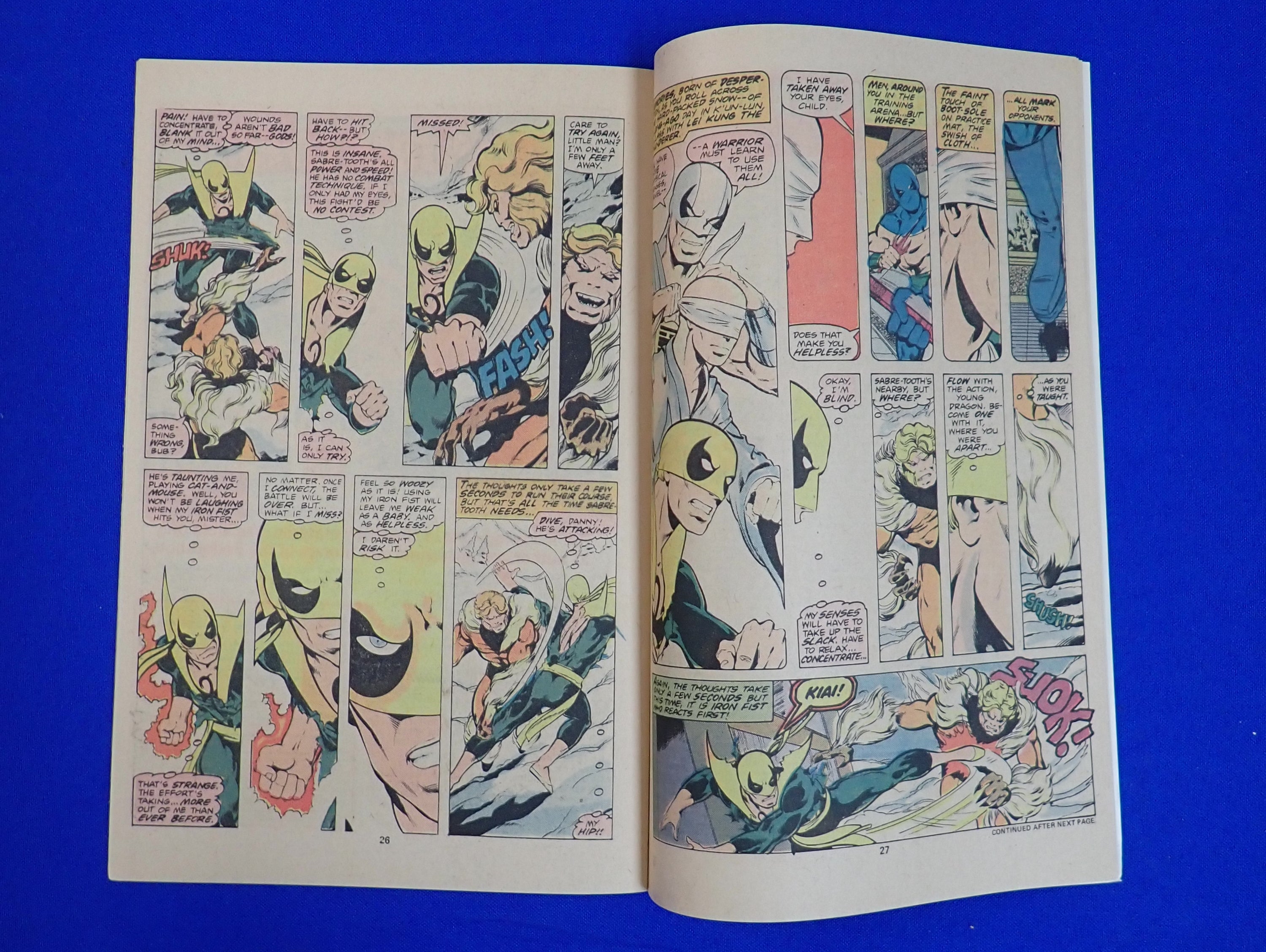 Iron Fist #14 (1977) - VF- (7.5) - 1st Sabretooth