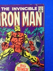 Iron Man #1 (1968) - FN- (5.5) - 1st Solo Iron Man Series