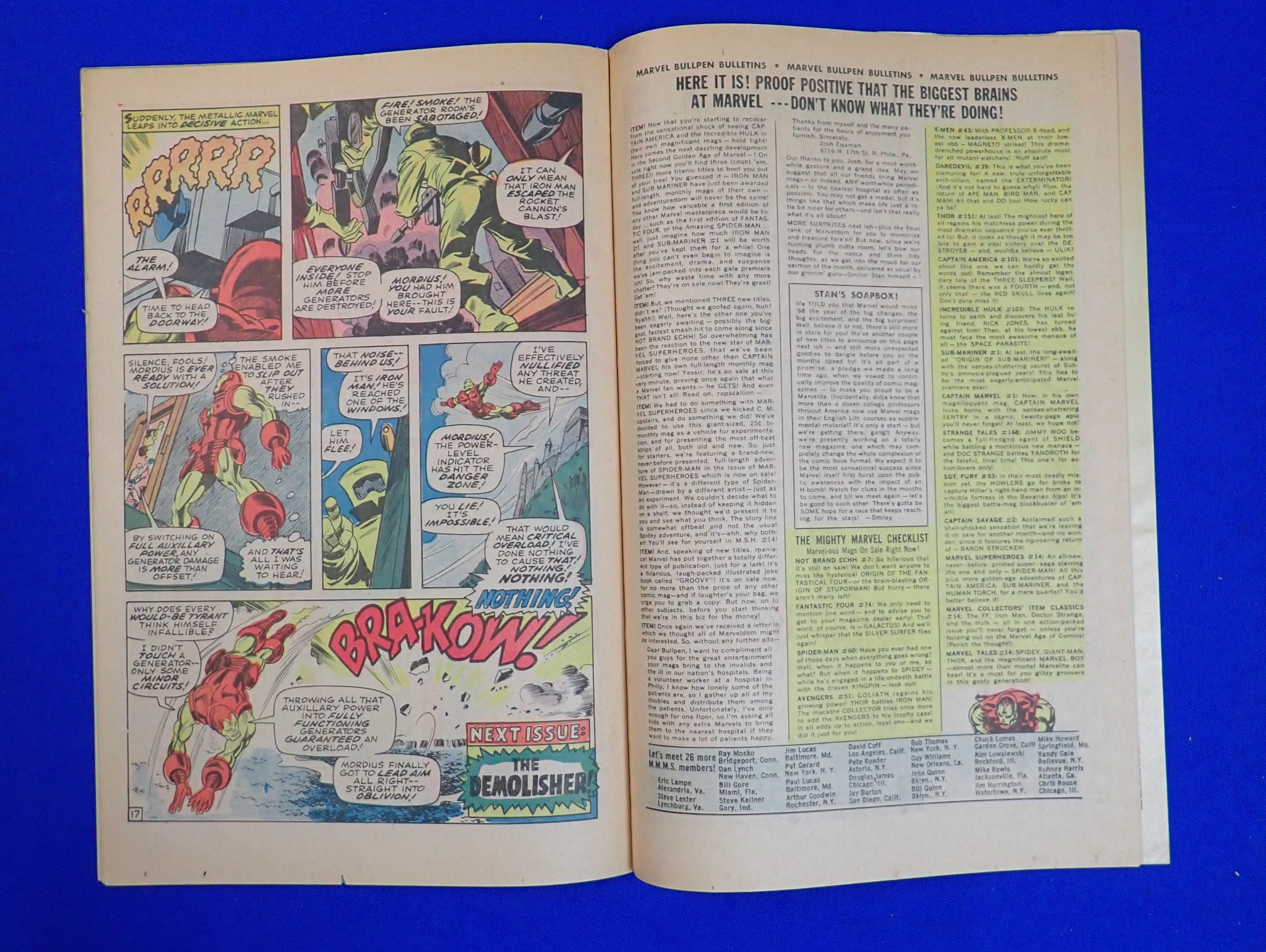 Iron Man #1 (1968) - FN- (5.5) - 1st Solo Iron Man Series