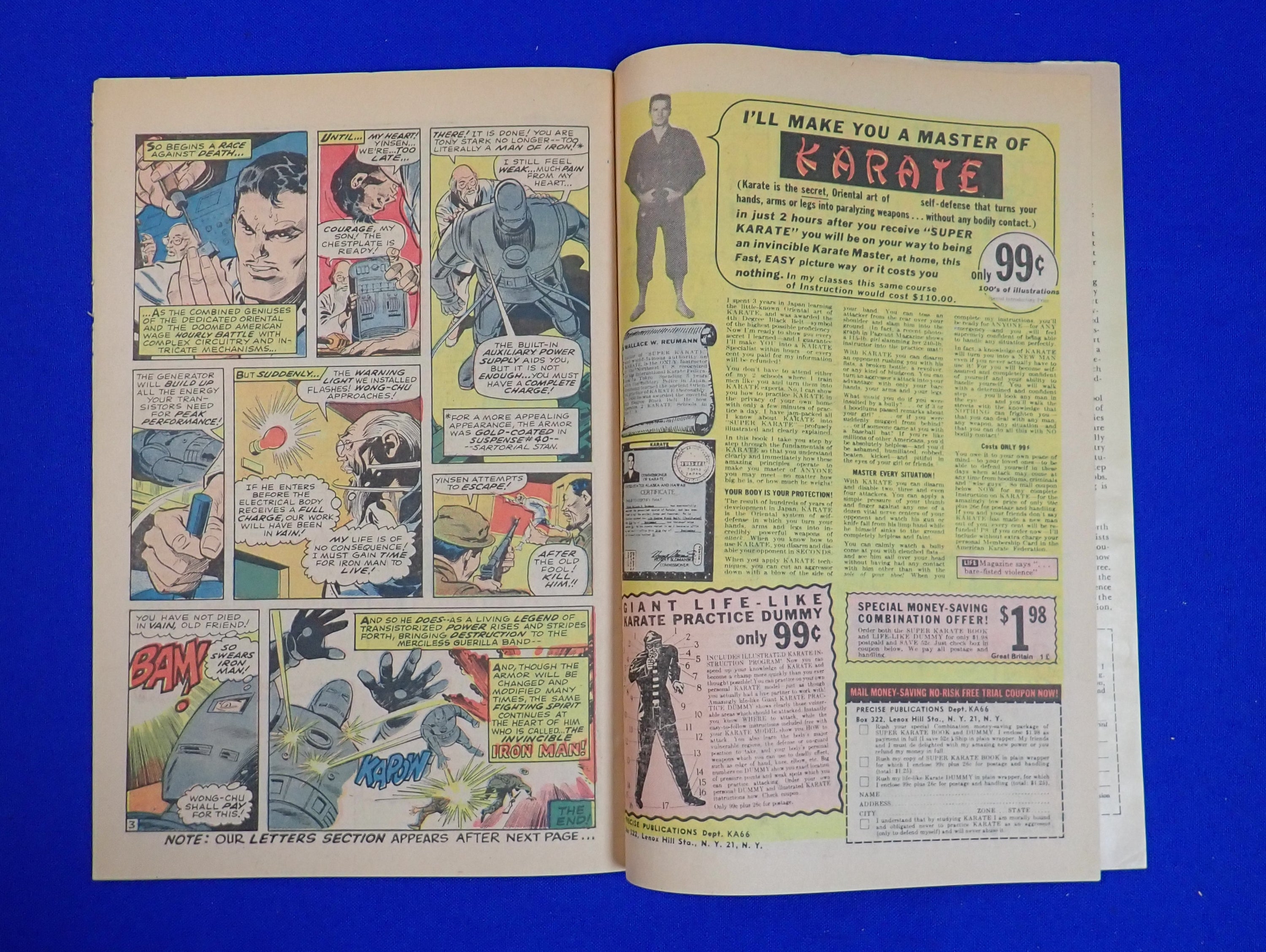 Iron Man #1 (1968) - FN- (5.5) - 1st Solo Iron Man Series