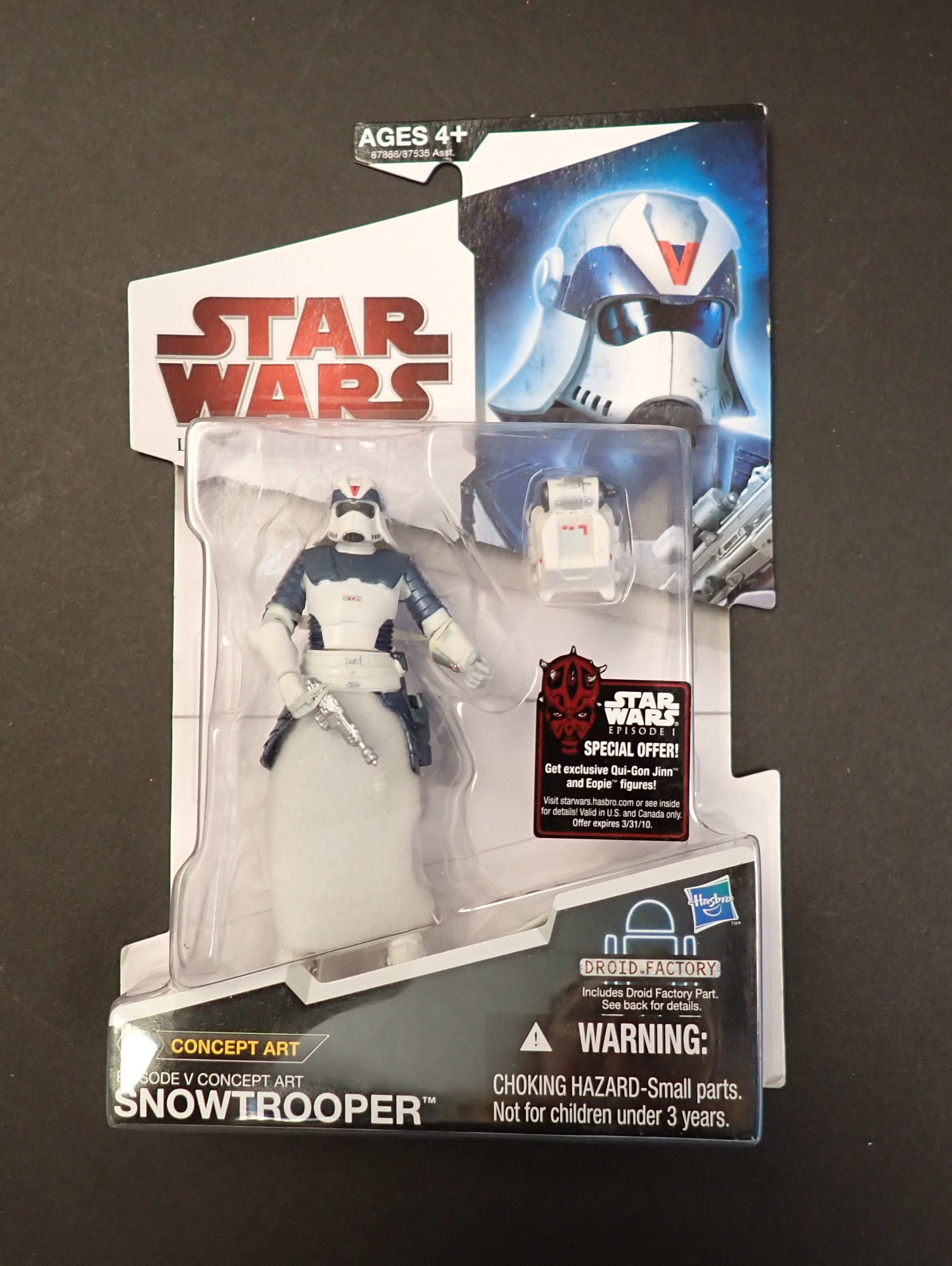 Star Wars Snowtrooper Episode V Concept Art Figure