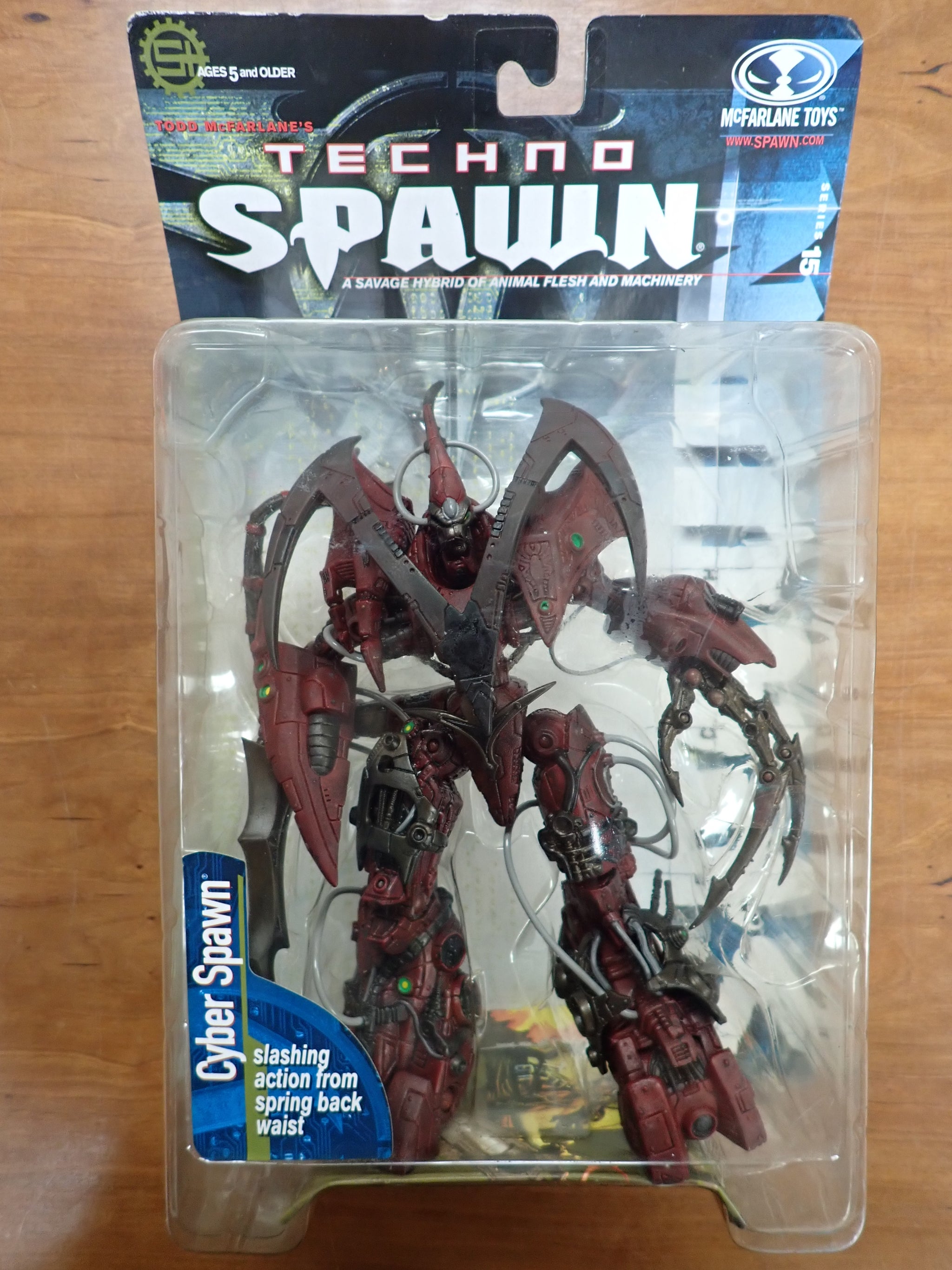 McFarlane Toys: Techno Spawn - Cyber Spawn – Infinity Flux