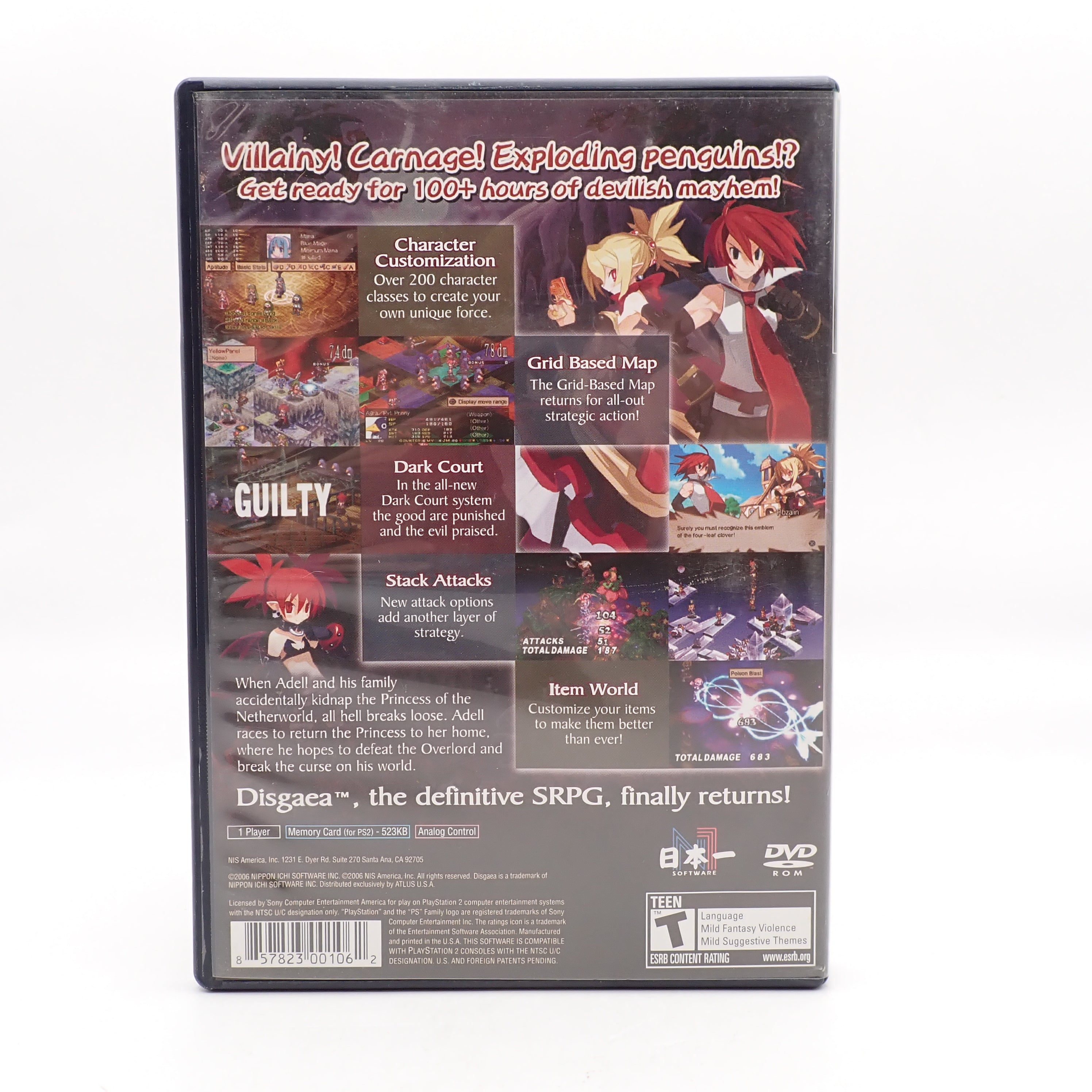 Disgaea 2 Cursed Memories - PS2