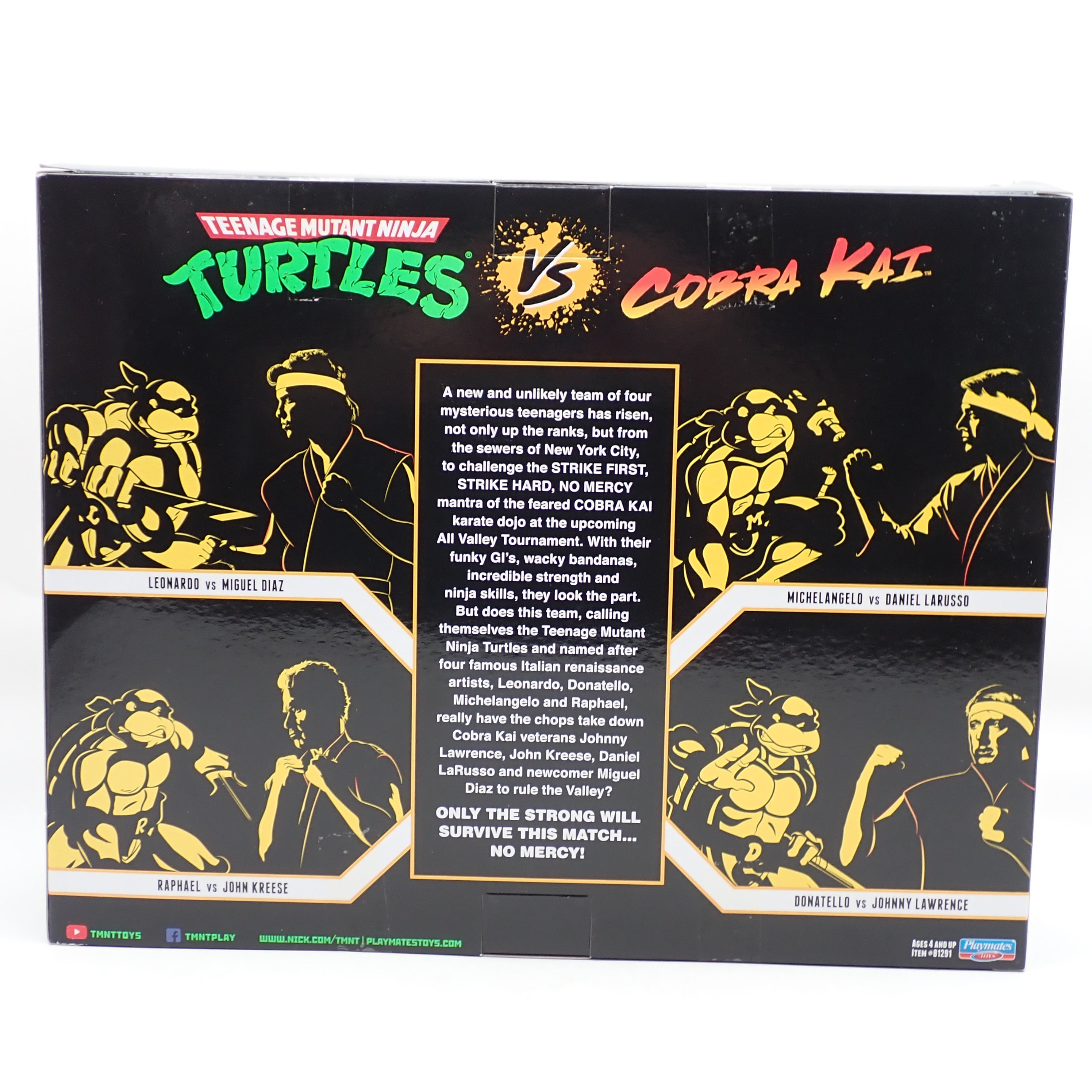 Leonardo vs. Miguel Diaz - TMNT vs Cobra Kai