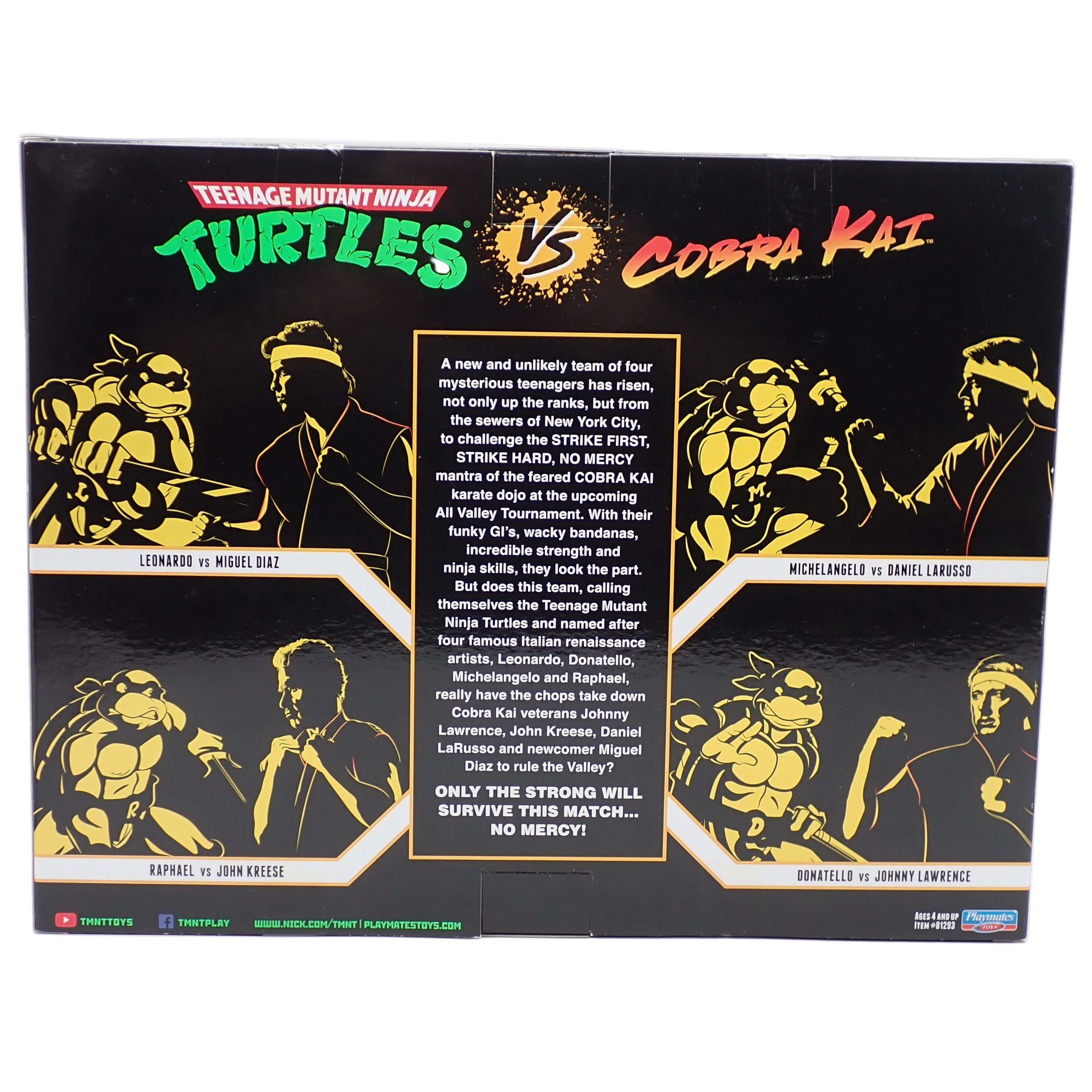 Michelangelo vs. Daniel Larusso - TMNT vs Cobra Kai