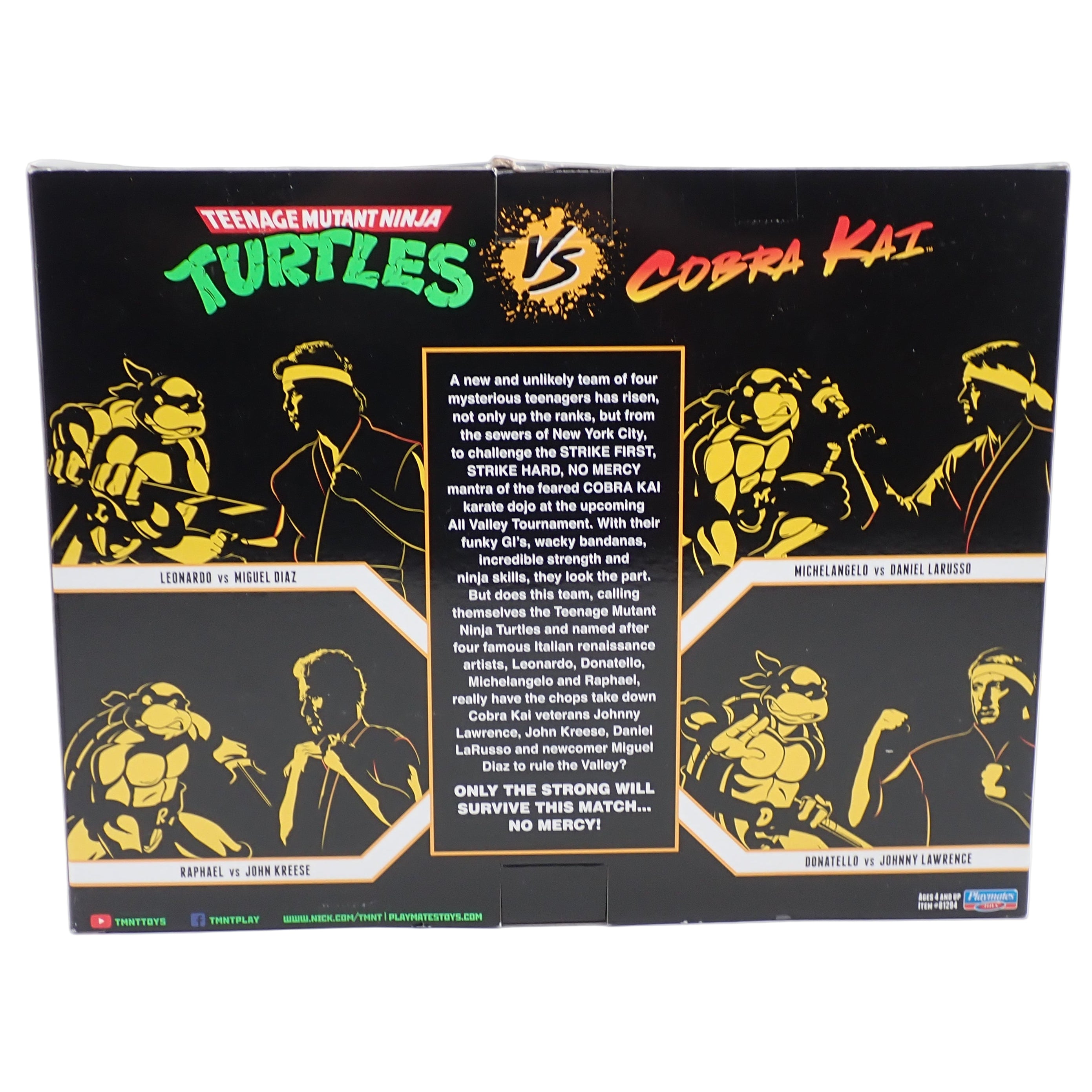 Donatello vs. Johnny Lawrence - TMNT vs Cobra Kai