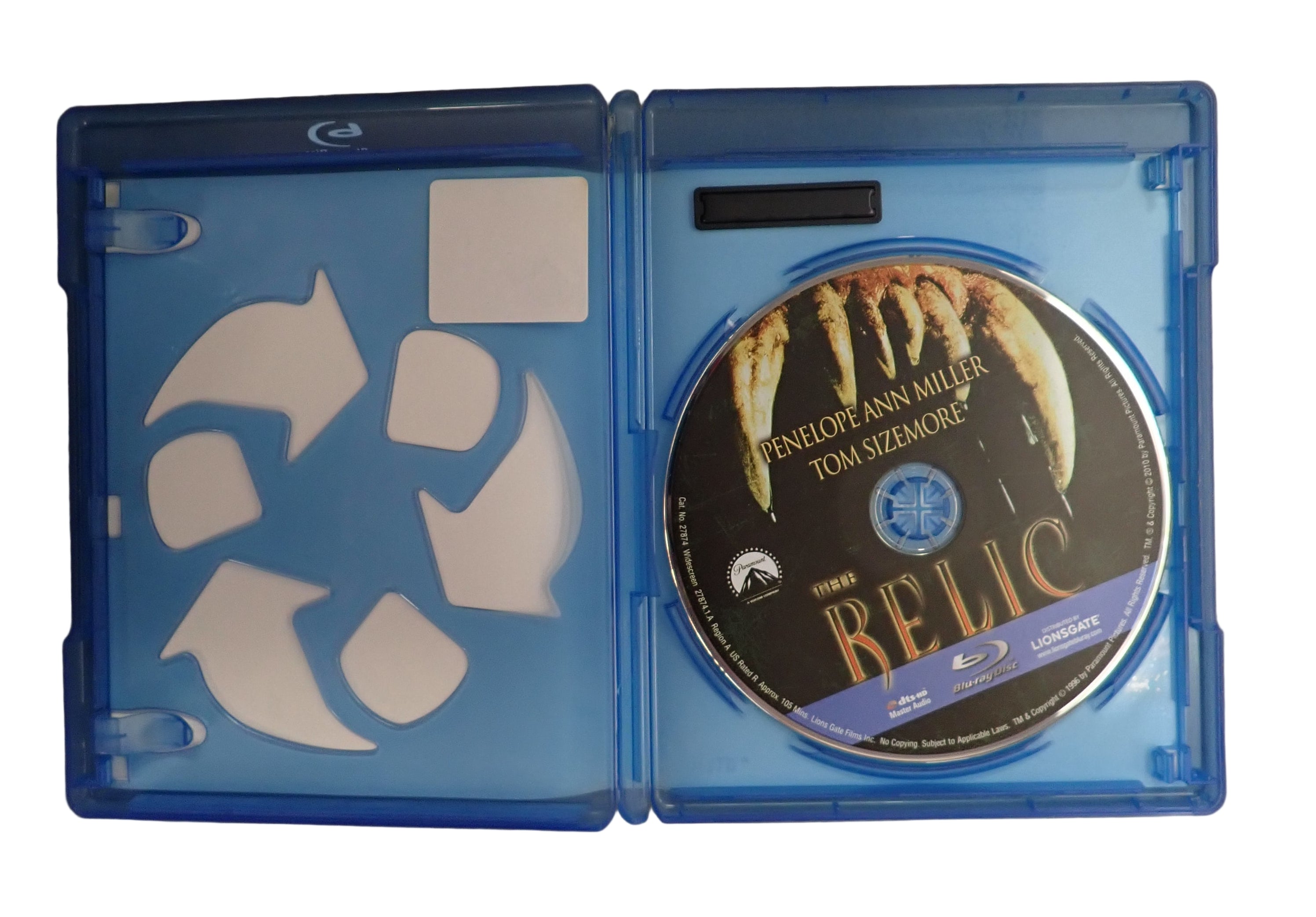 The Relic (Blu-ray, 1997) (Pre-owned)