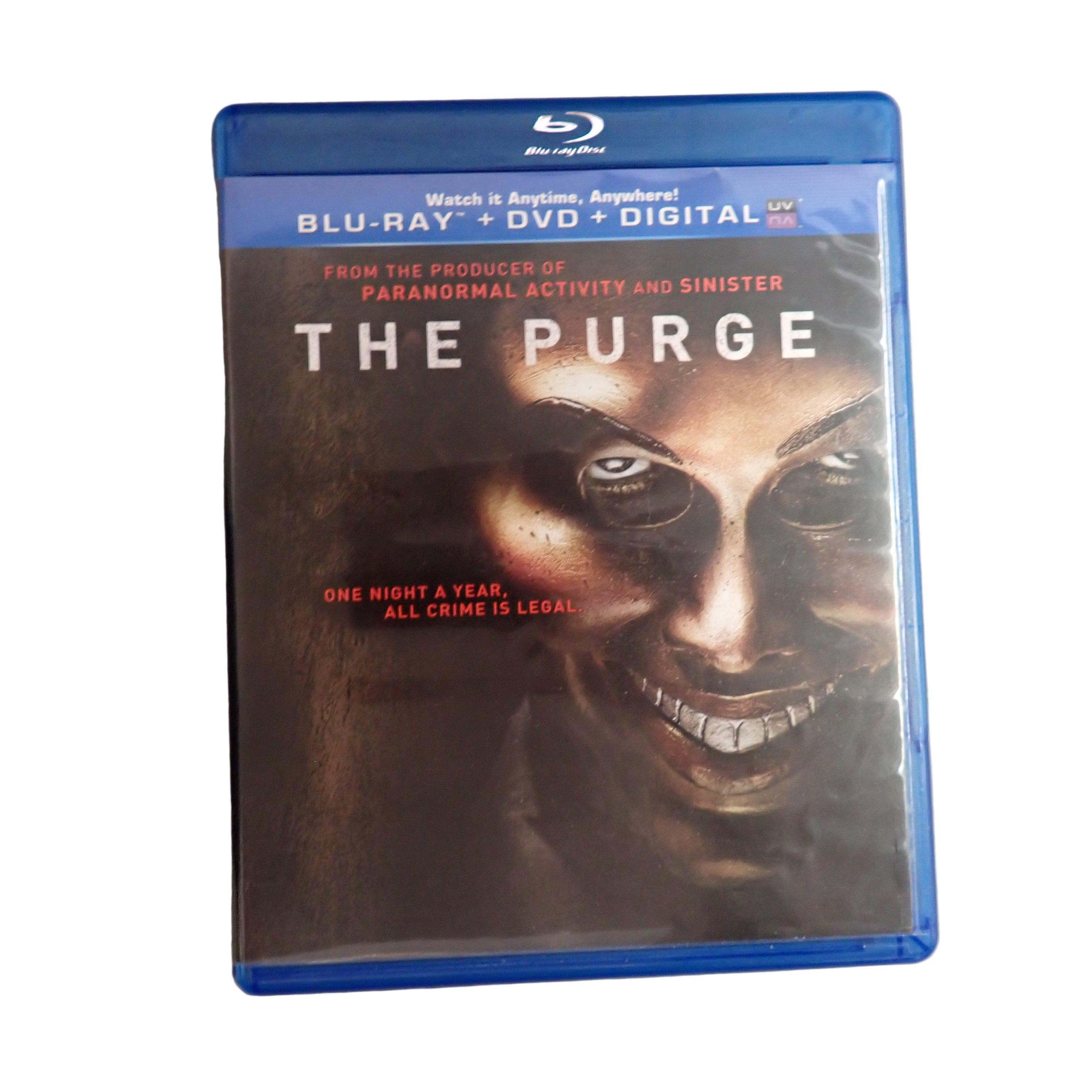 The Purge (Blu-ray + DVD, 2013) (Pre-owned)