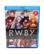 RWBY Volumes 1-5 - Blu-ray