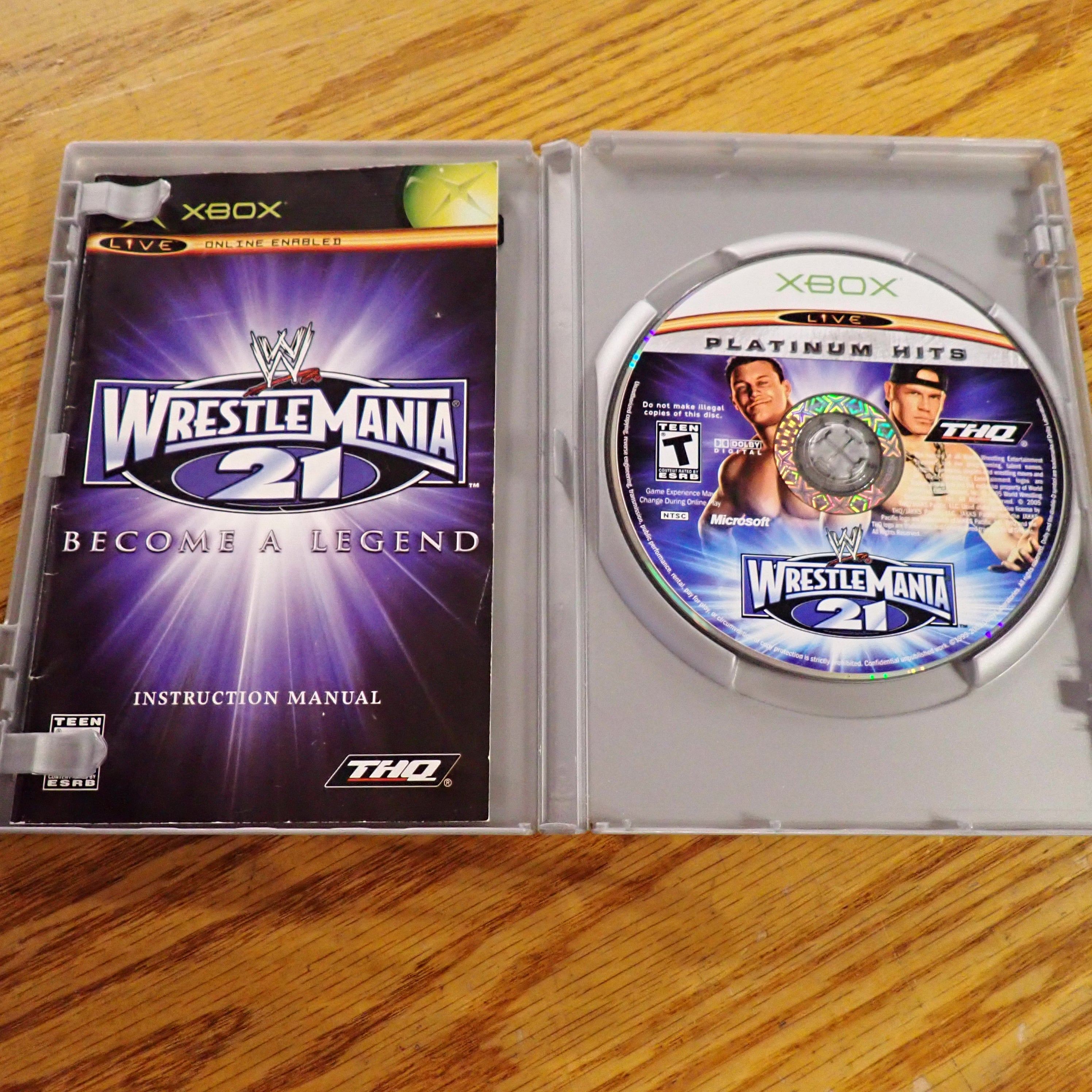 Wrestlemania 21 Platinum Hits - Xbox