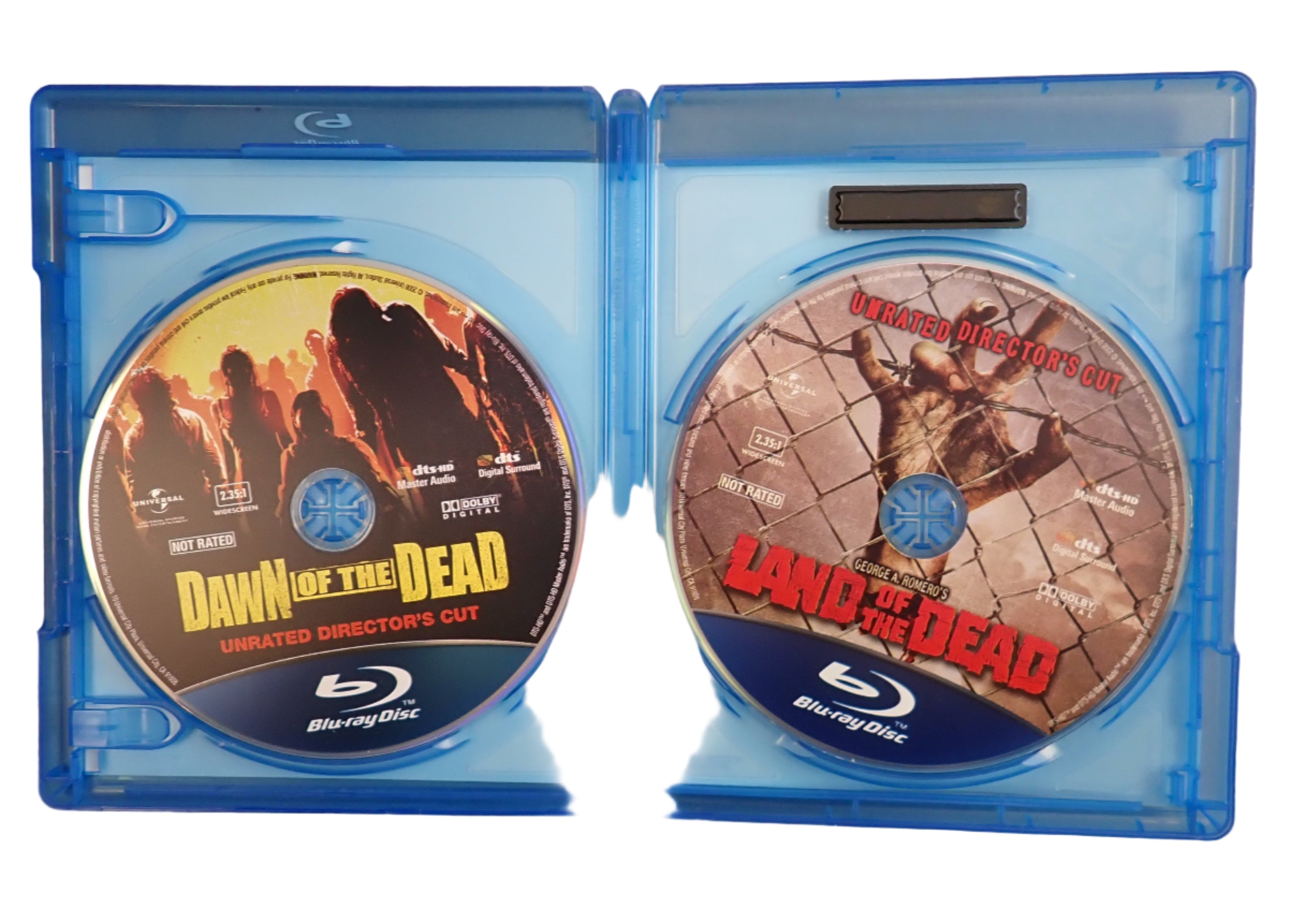 Dawn of the Dead / George A. Romero's Land of the Dead Double Feature [Blu-ray] (Pre-owned)