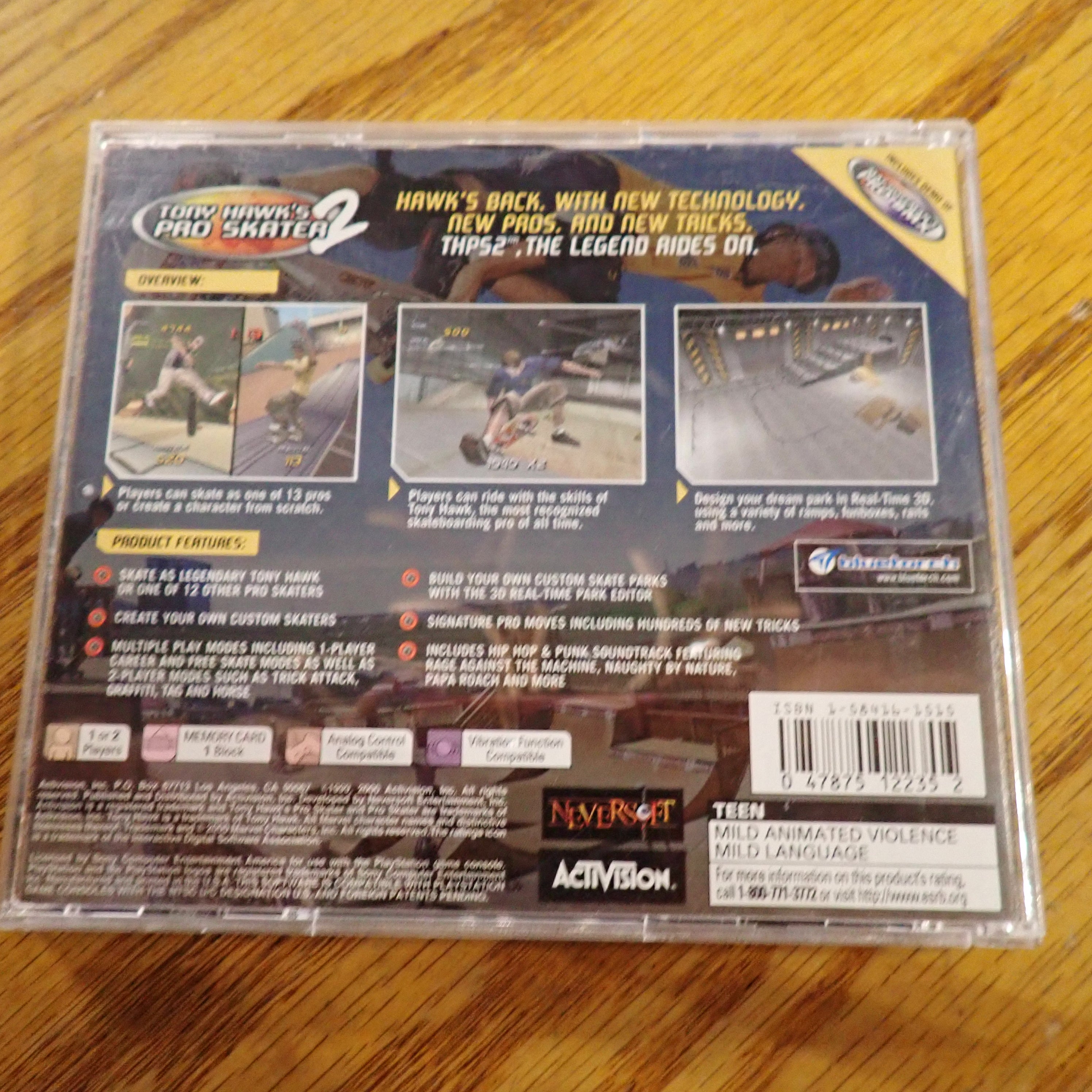 Tony Hawk's Pro Skater 2 - PS1