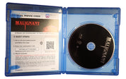 Malignant (Blu-ray) + slipcover Annabelle Wallis 2021 (Pre-owned)