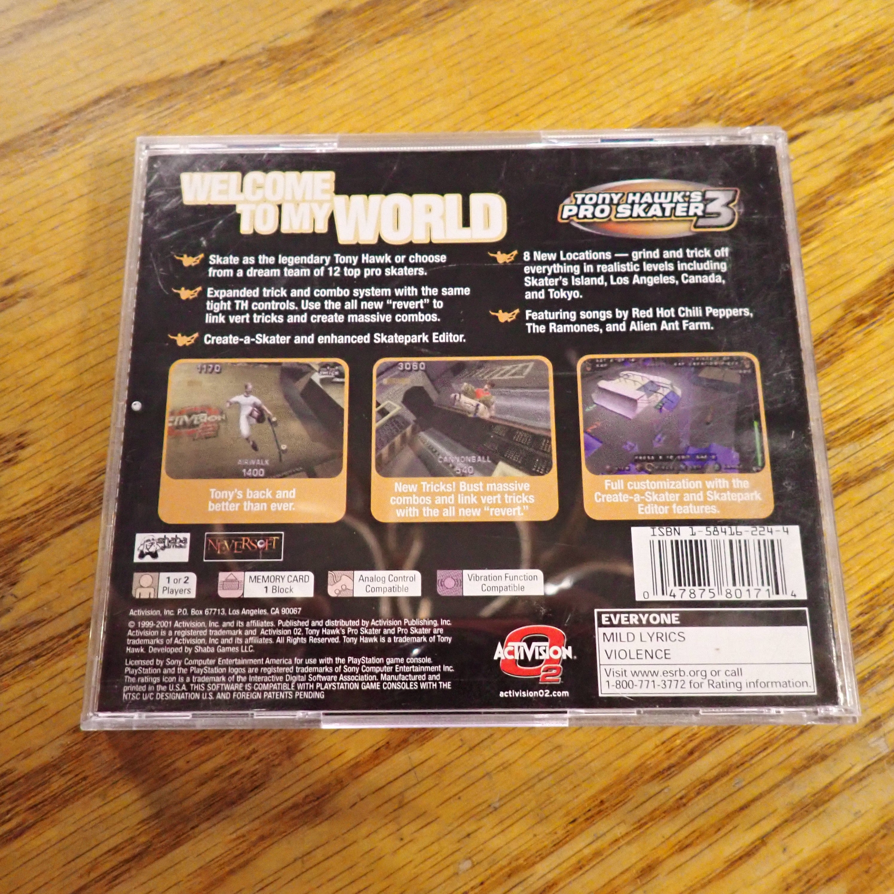 Tony Hawk's Pro Skater 3 - PS1