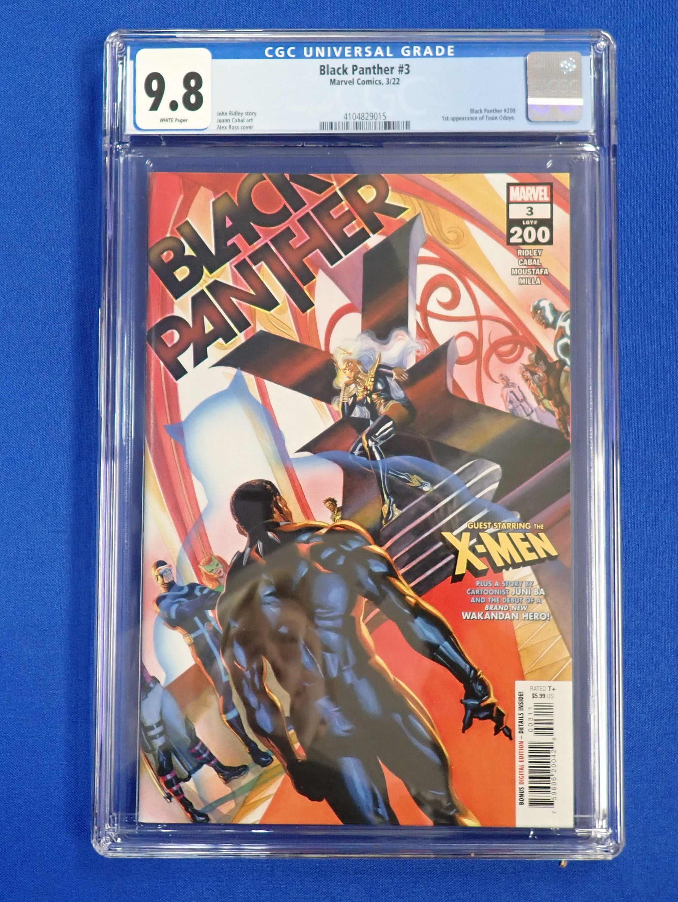 Black Panther #3 (2022) - CGC 9.8 - 1st Tosin