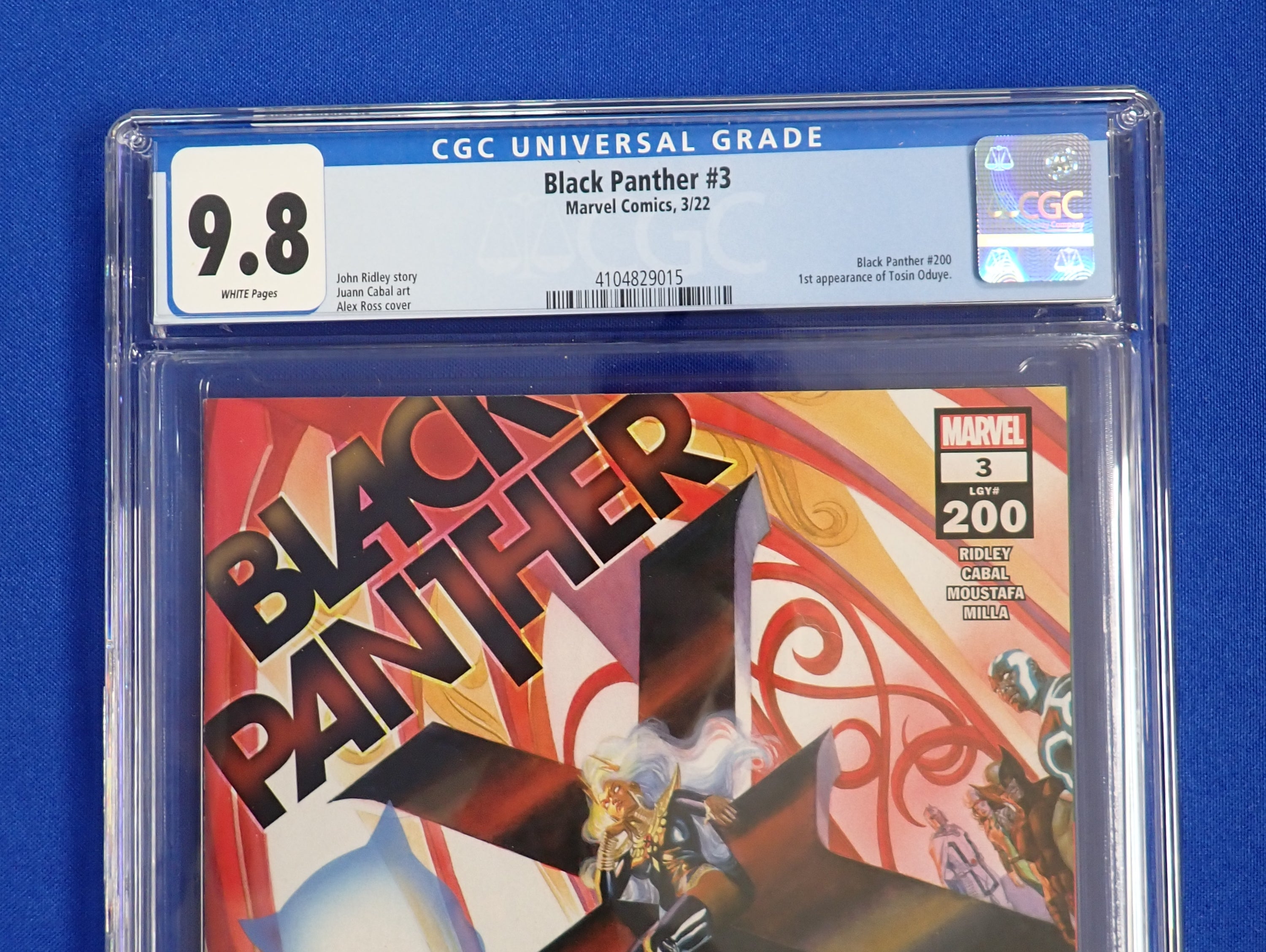 Black Panther #3 (2022) - CGC 9.8 - 1st Tosin