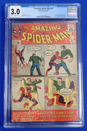 Amazing Spider-Man #4 (1963) - CGC 3.0 - 1st Sandman