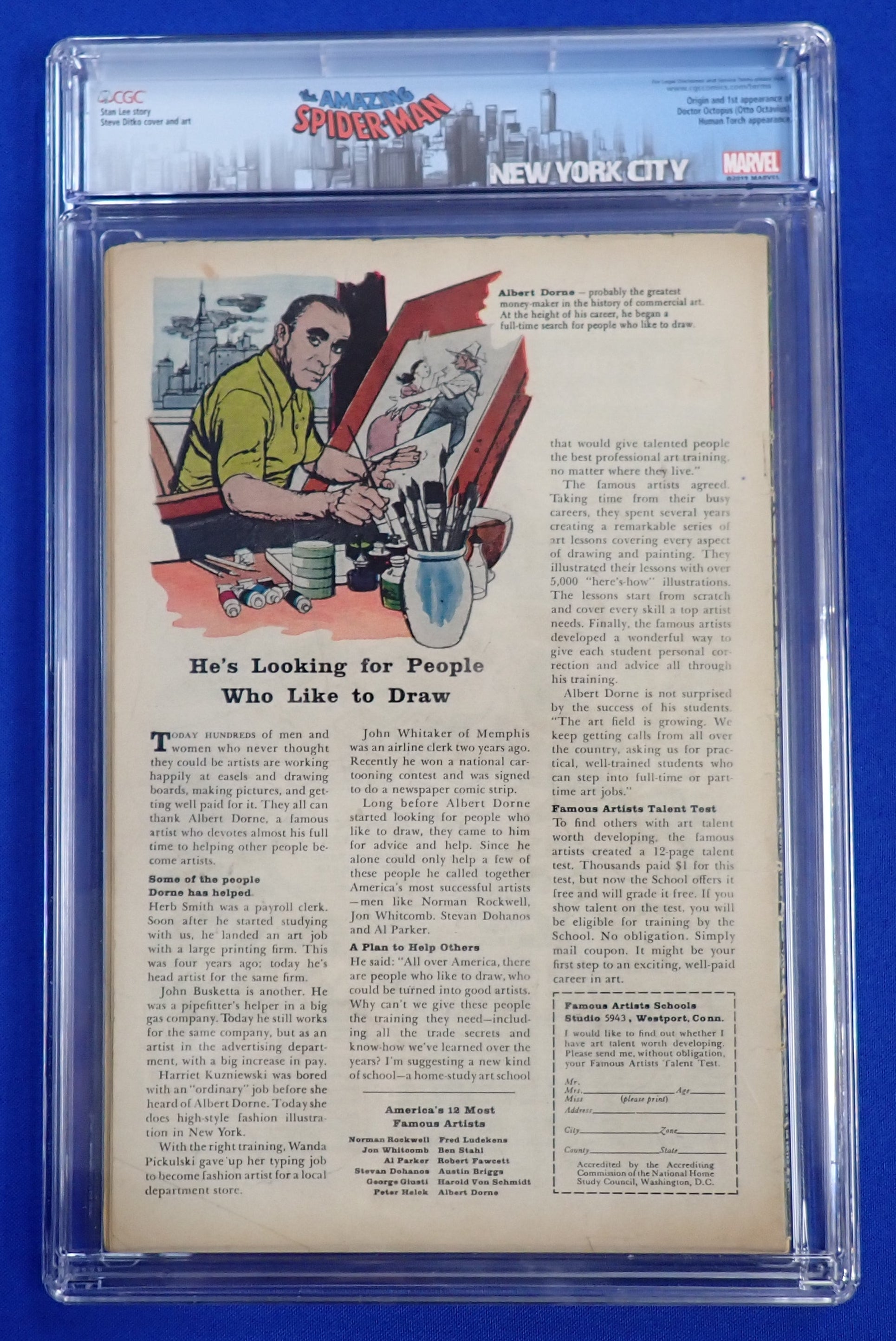 Amazing Spider-Man #3 (1963) - CGC 3.0 - Custom Label
