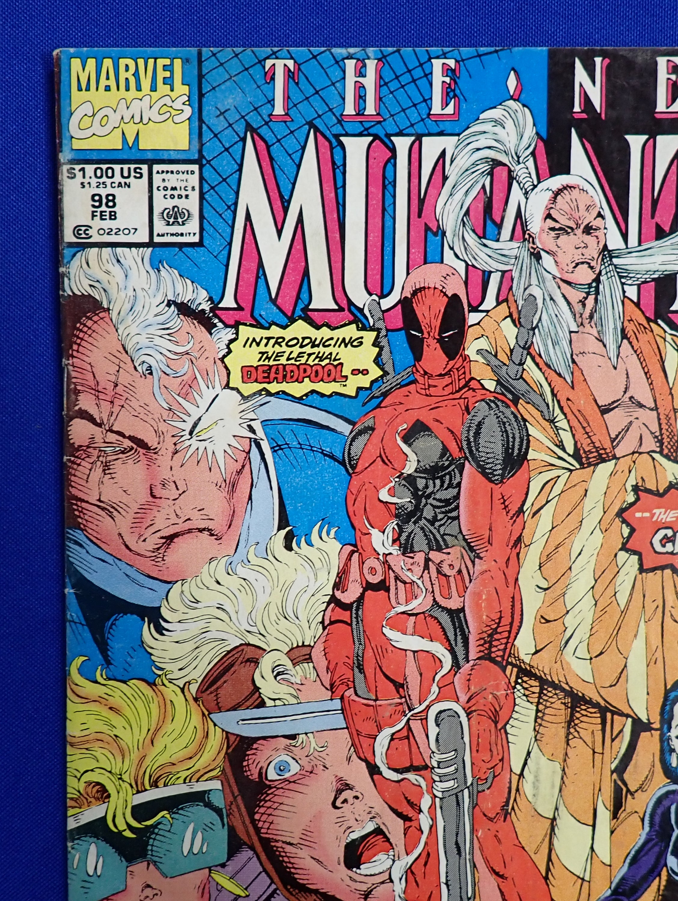 New Mutants #98 (1991) - VG+ (4.5) - 1st Deadpool