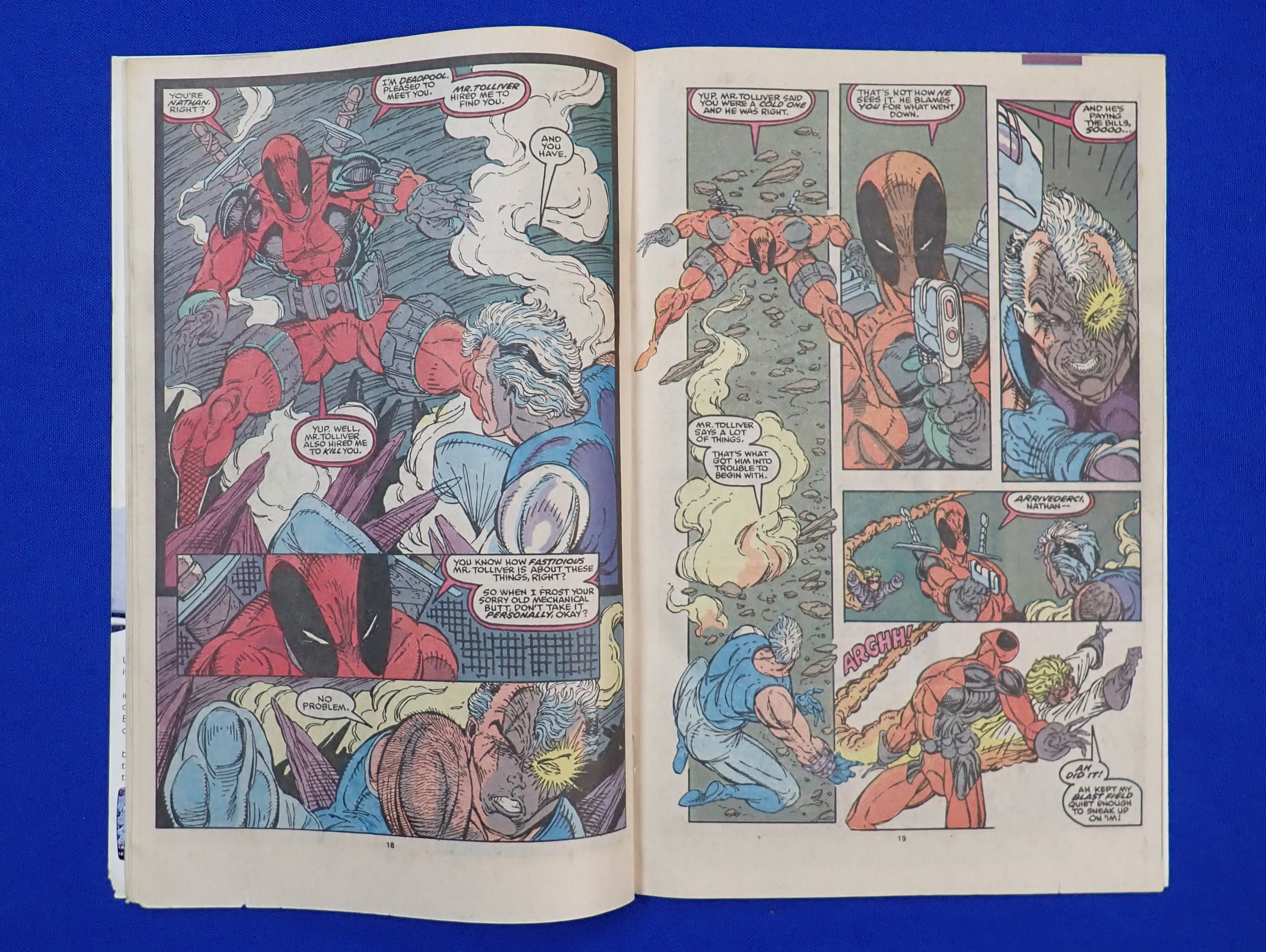 New Mutants #98 (1991) - VG+ (4.5) - 1st Deadpool