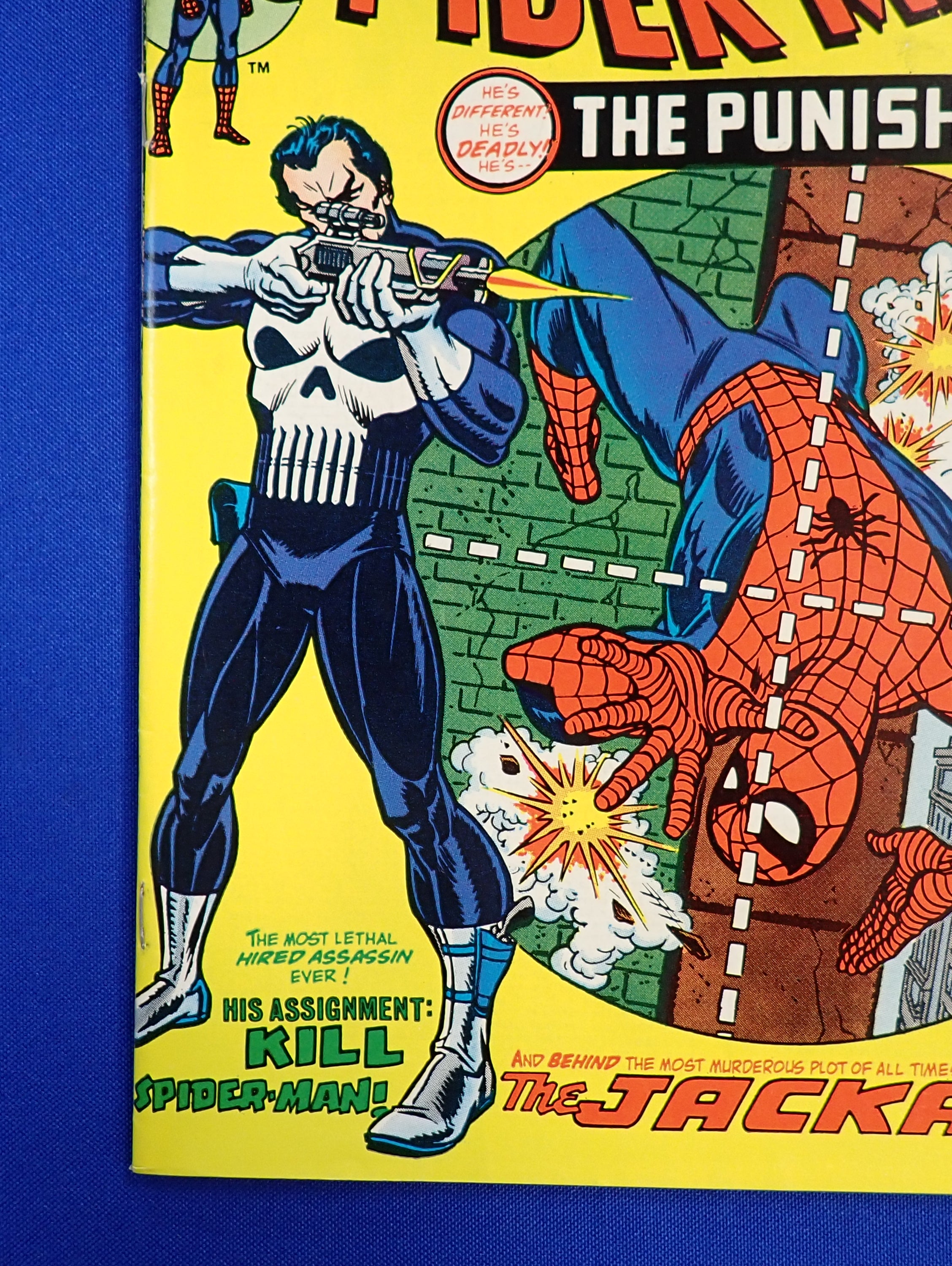 Amazing Spider-Man #129 (1974) - VF+ (8.5) - 1st Punisher