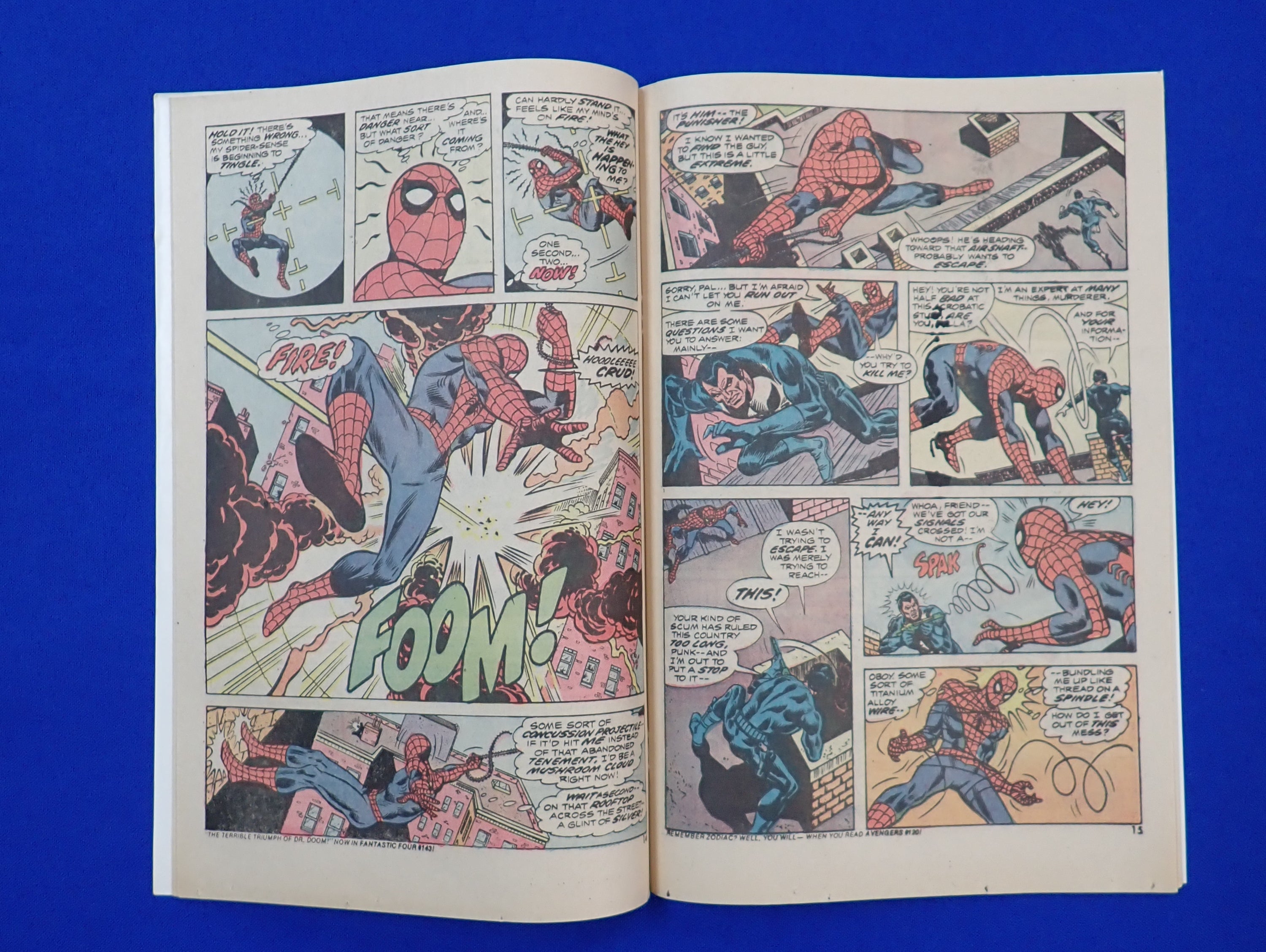 Amazing Spider-Man #129 (1974) - VF+ (8.5) - 1st Punisher