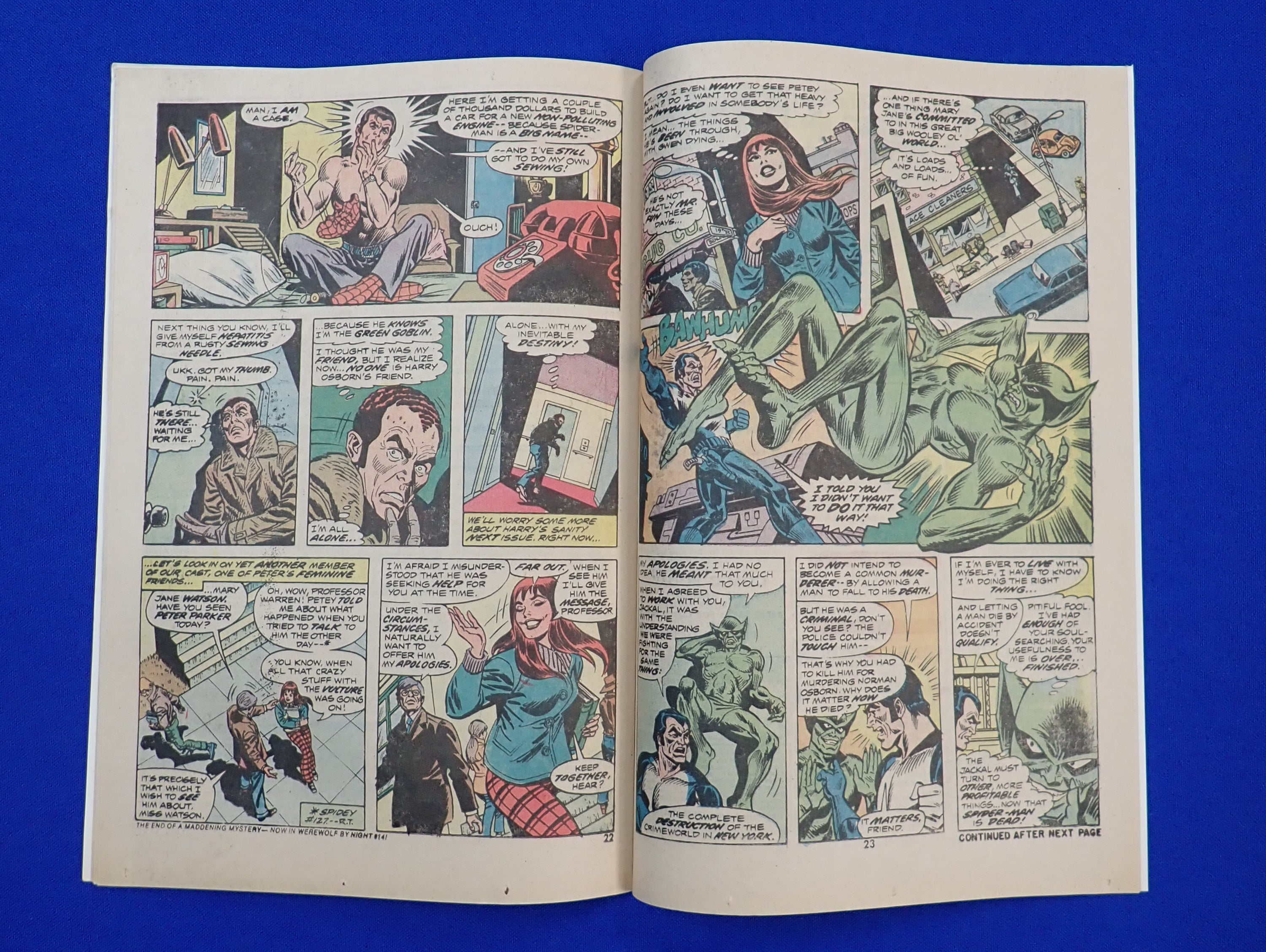 Amazing Spider-Man #129 (1974) - VF+ (8.5) - 1st Punisher