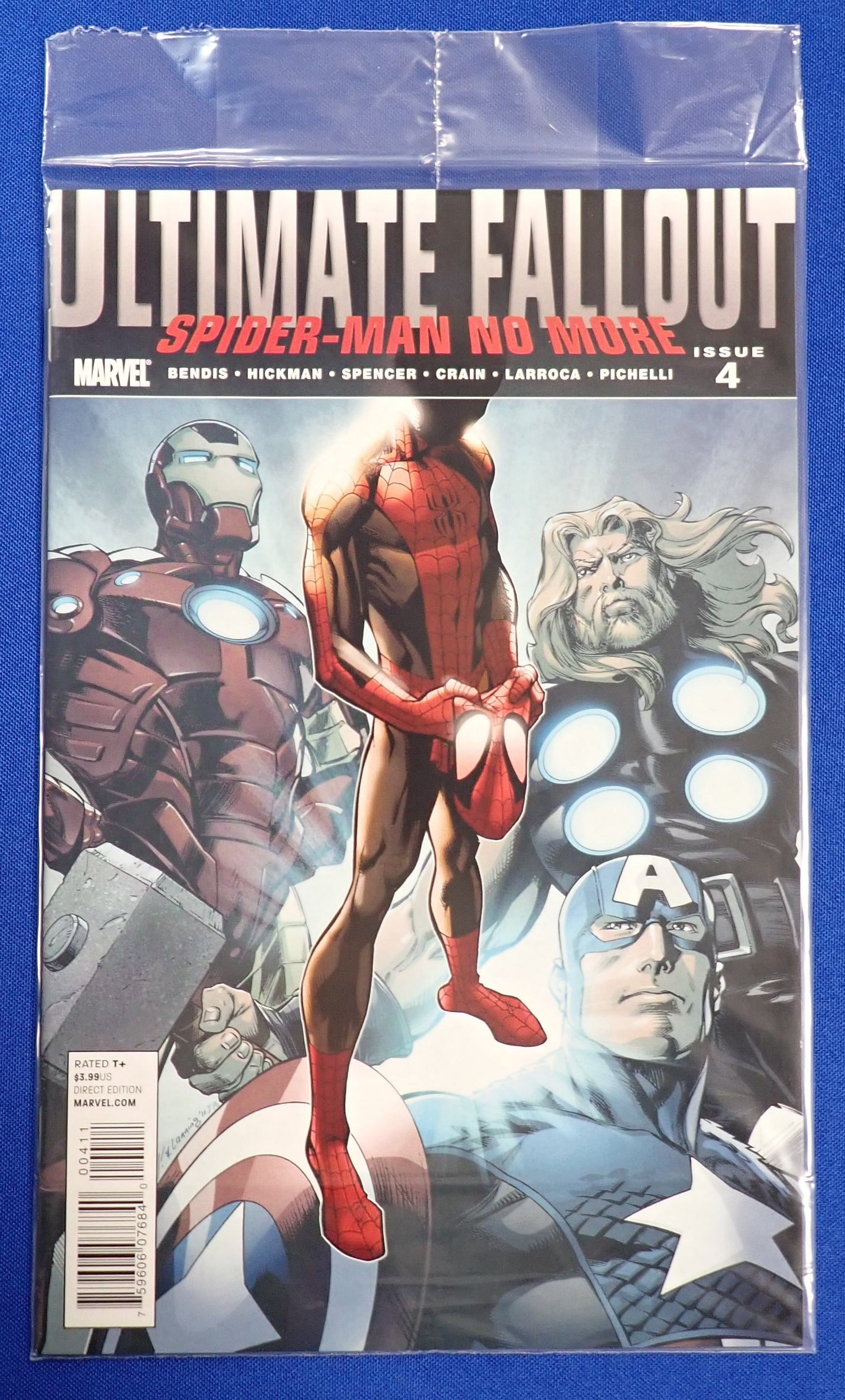 Ultimate Fallout #4 (2011) - NM - 1st Miles Morales - Sealed