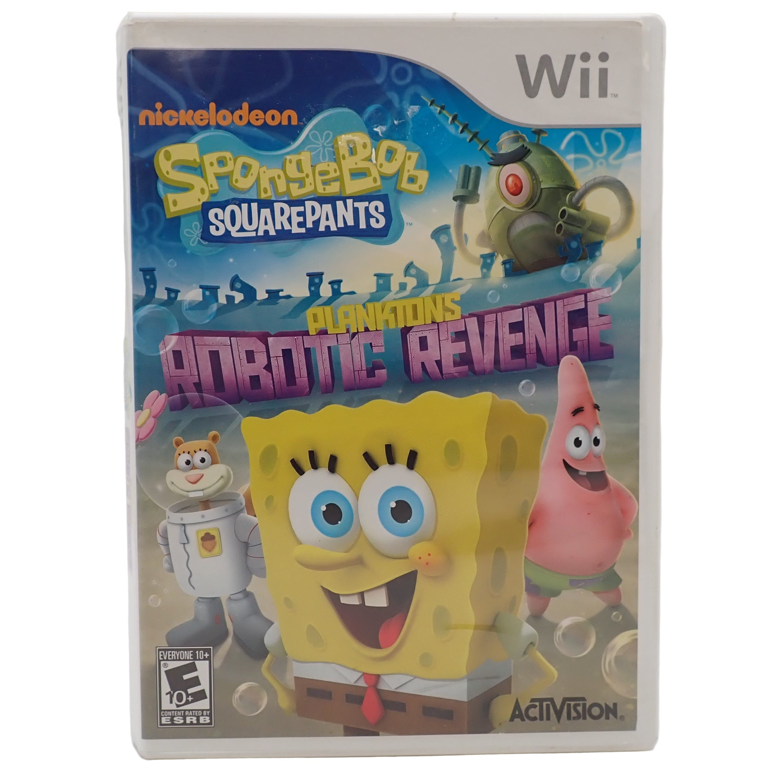 Spongebob Squarepants Planktons Robotic Revenge - Wii