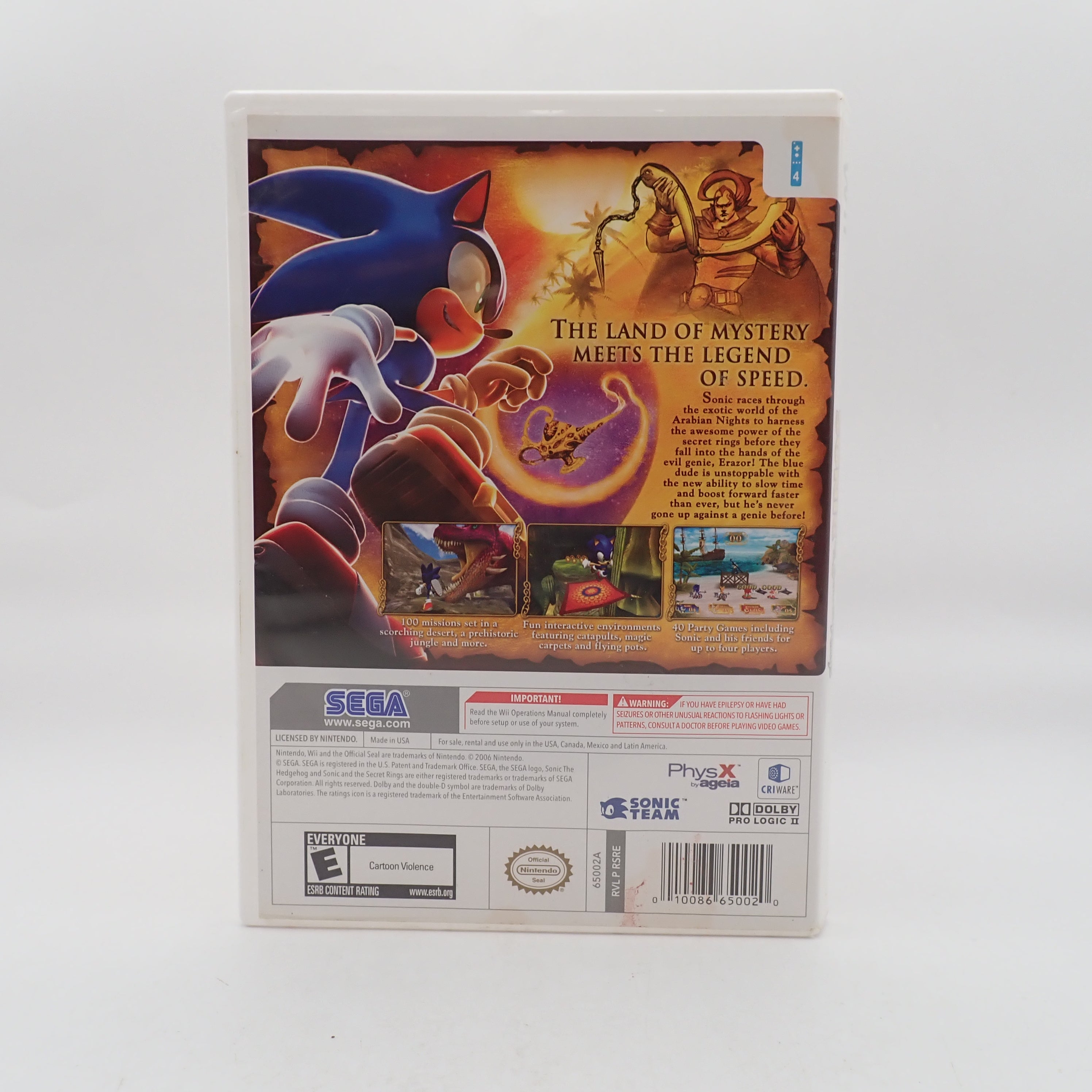 Sonic and the Secret Rings - Wii