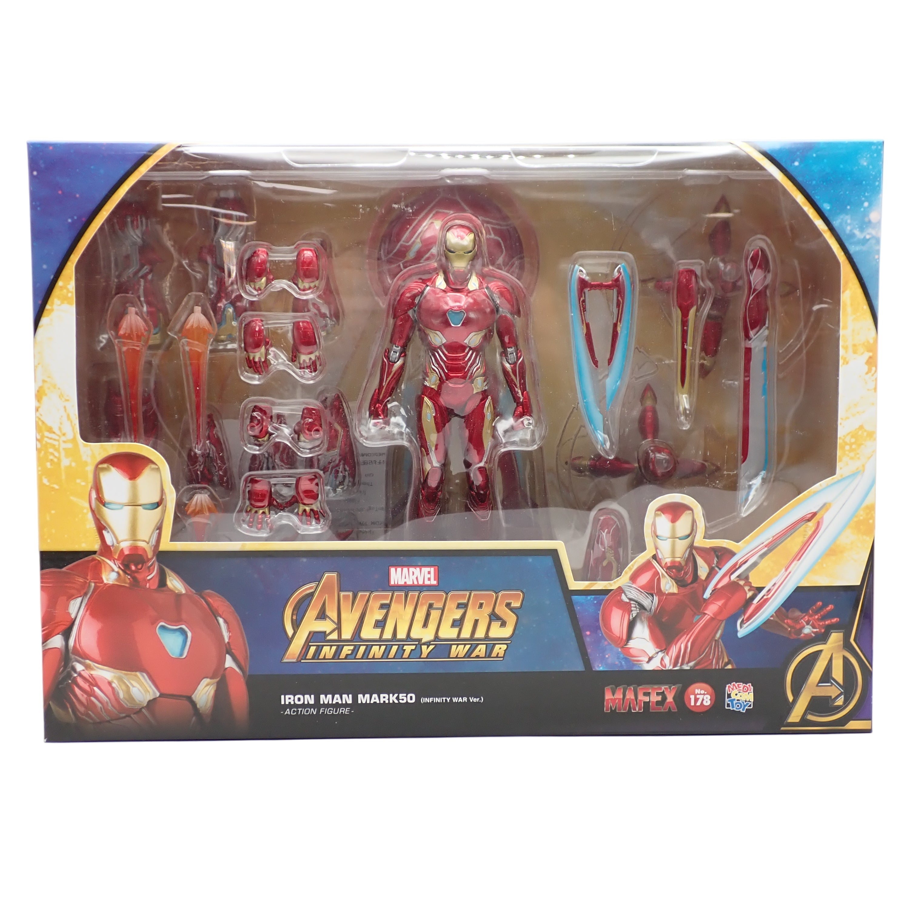 Avengers: Infinity War MAFEX No.178 Iron Man Mark 50 Action Figure