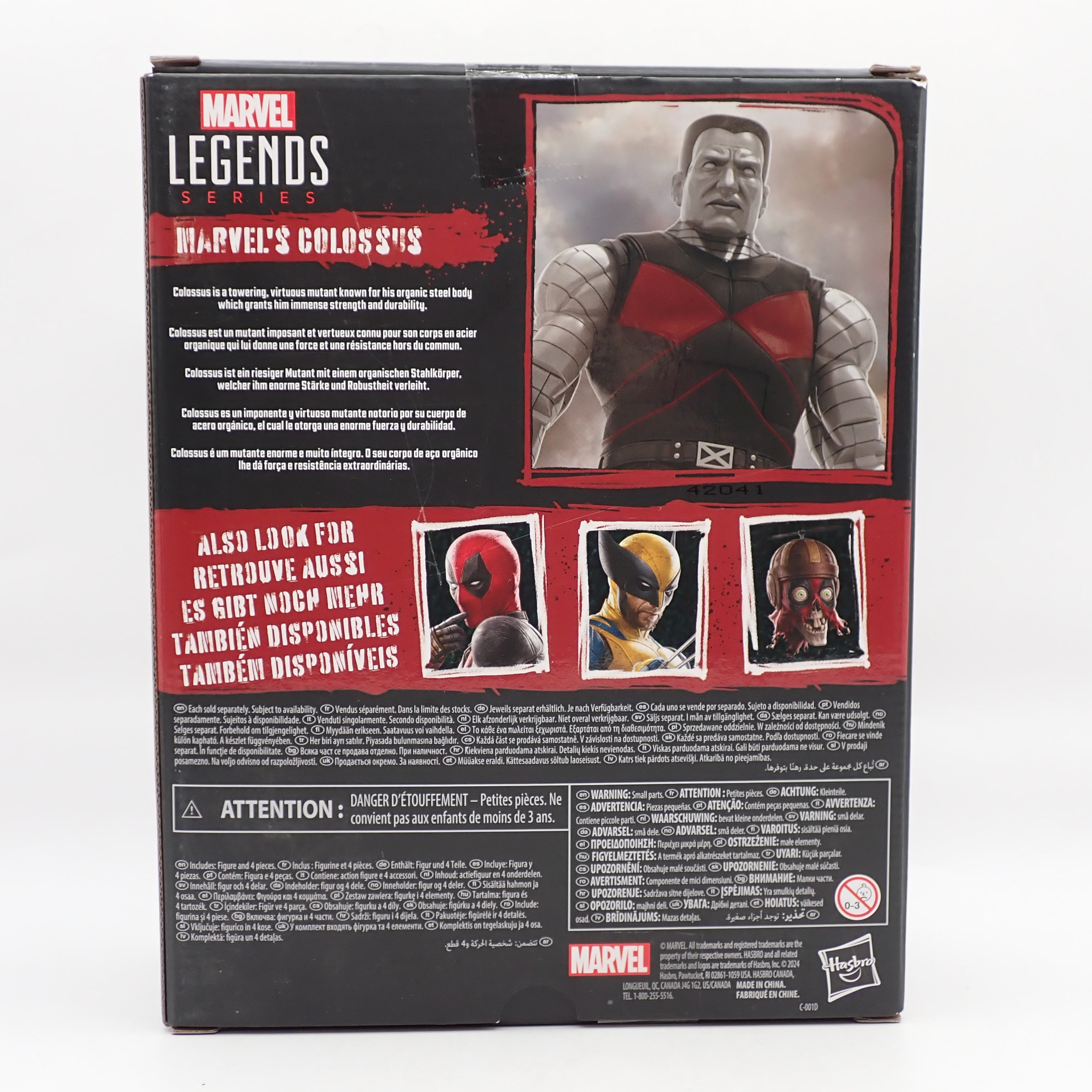 Colossus Deadpool Legacy Collection - Marvel Legends