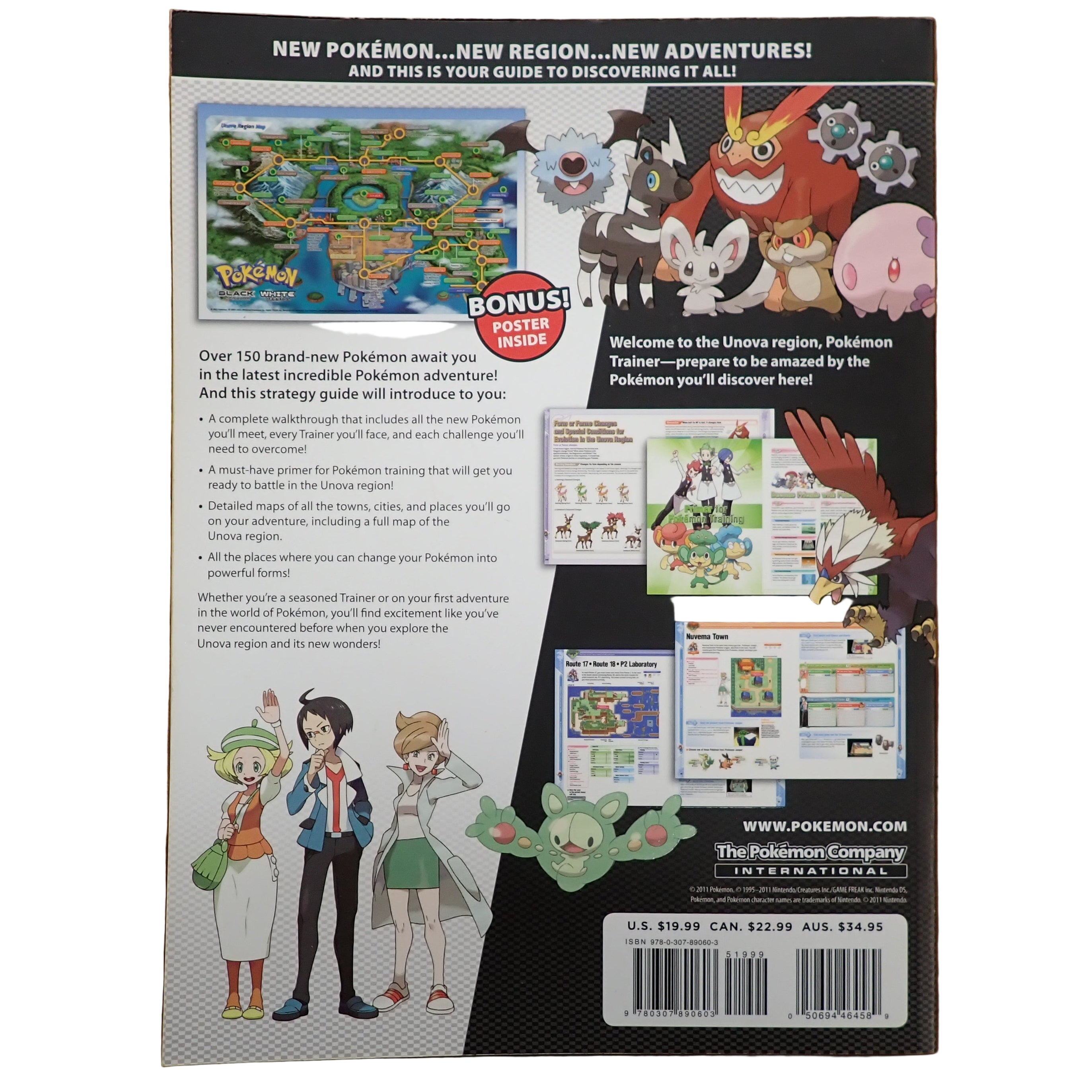 Pokémon Official Players Guide Black/White